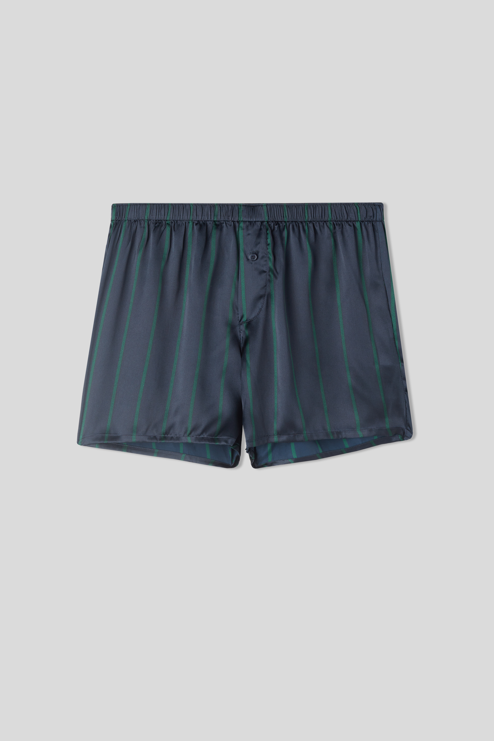 ストライプ プリント シルク ボクサー