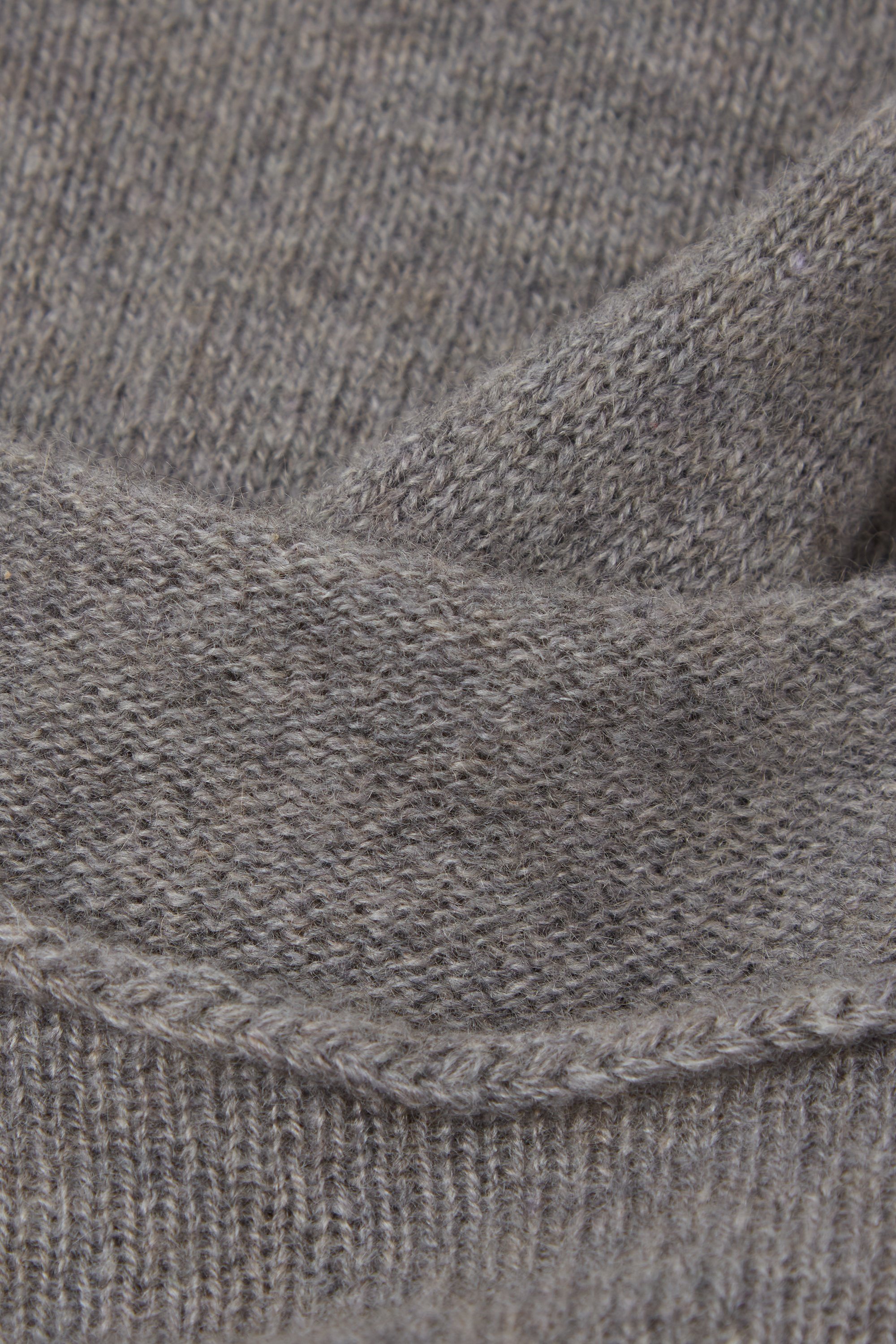 カシミヤ 100% ロングスリーブ ニット