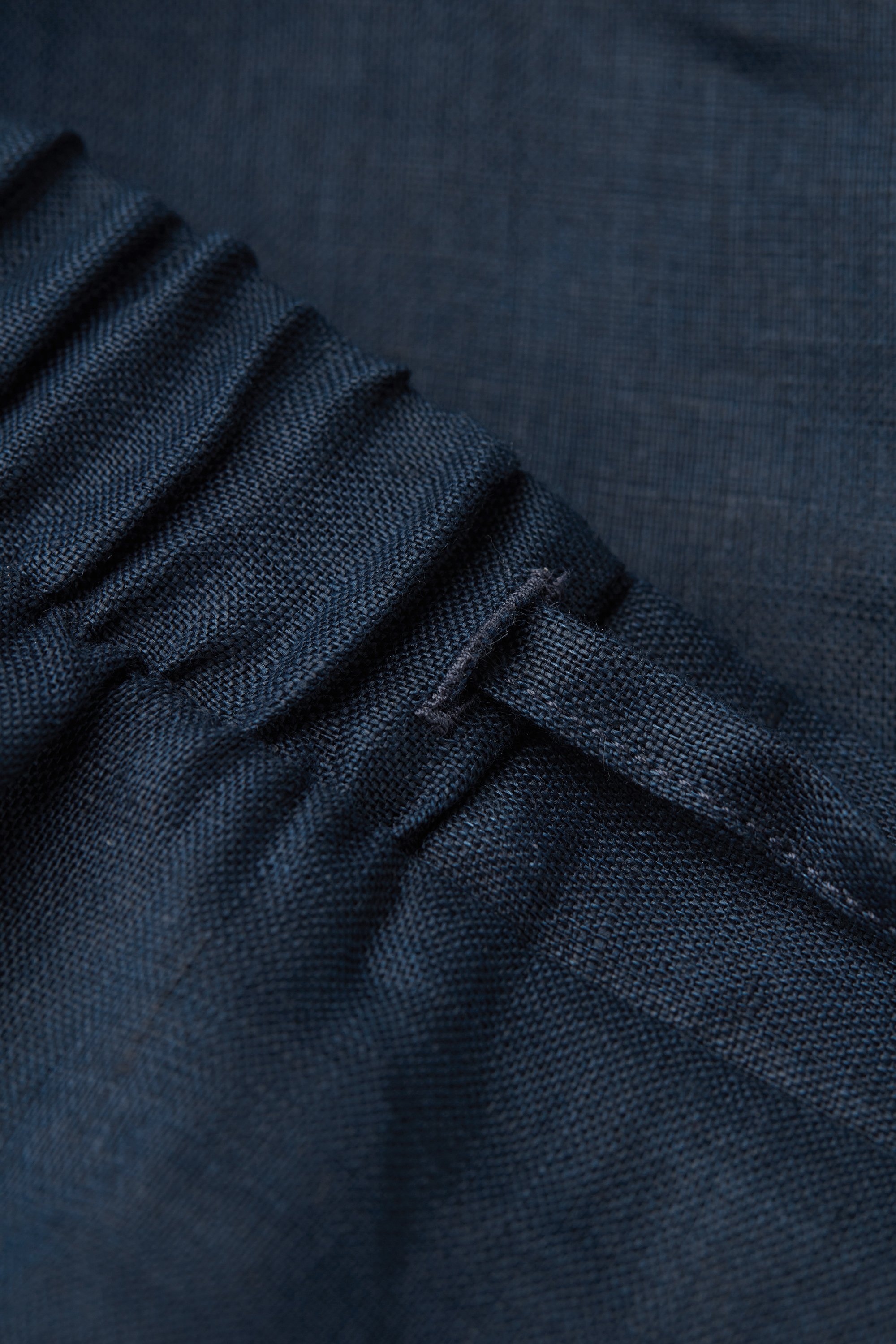 The Pure Linen リネンファブリック ショートパンツ