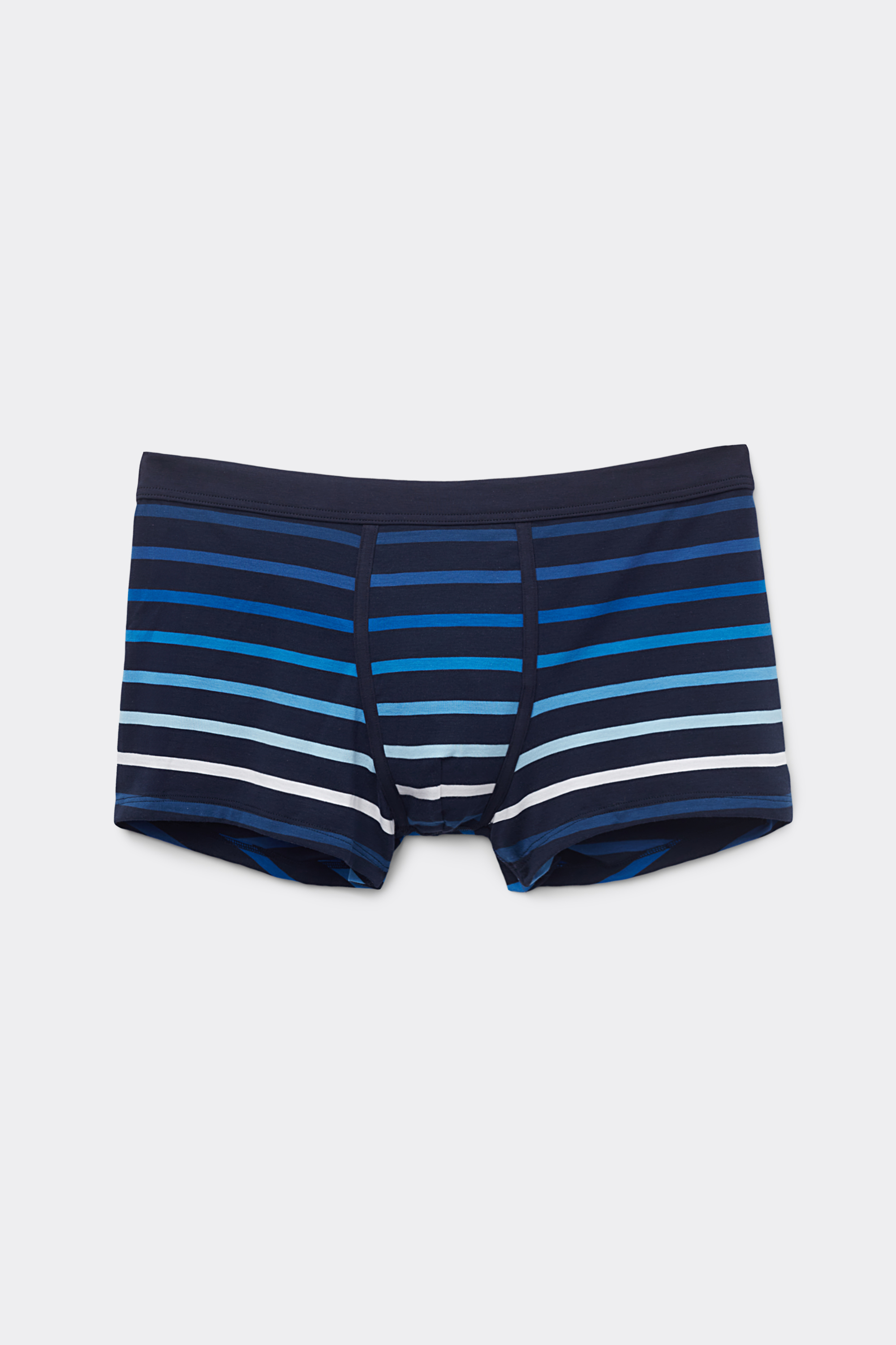 Boxers de Algodón Superior con Estampado de Rayas Azules | Intimissimi