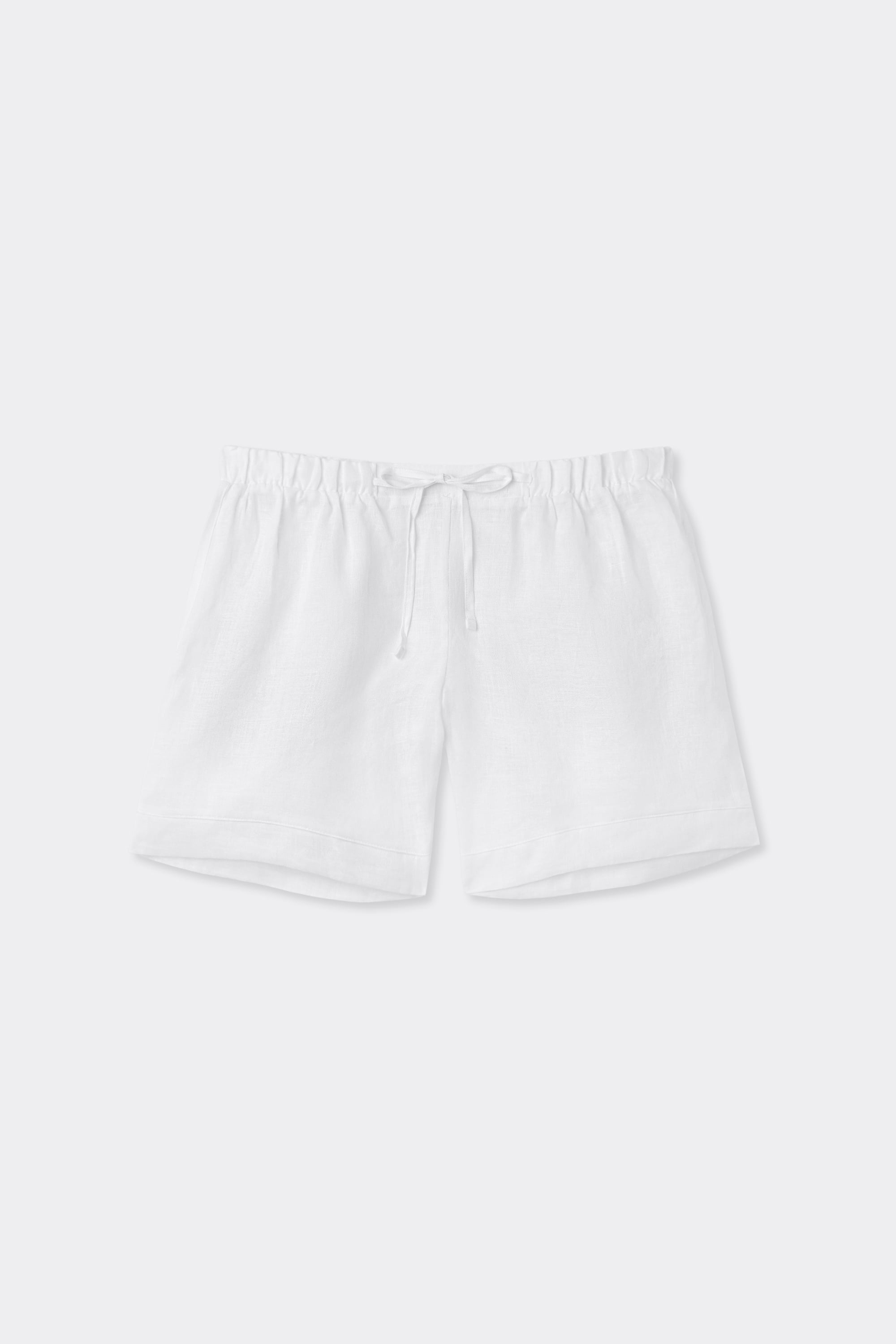 The Pure Linen リネンファブリック ショートパンツ