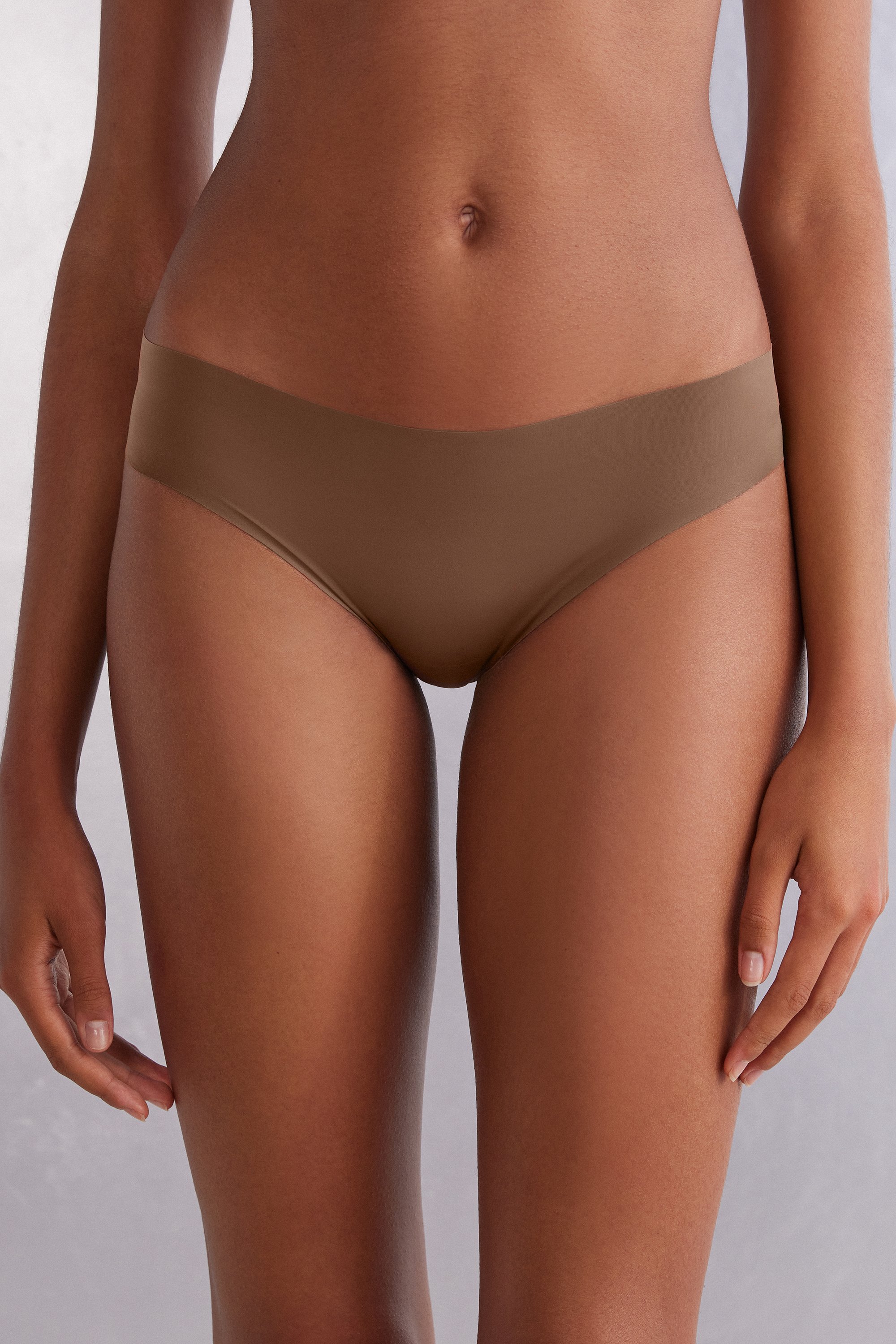 Seamless Panties - Brown