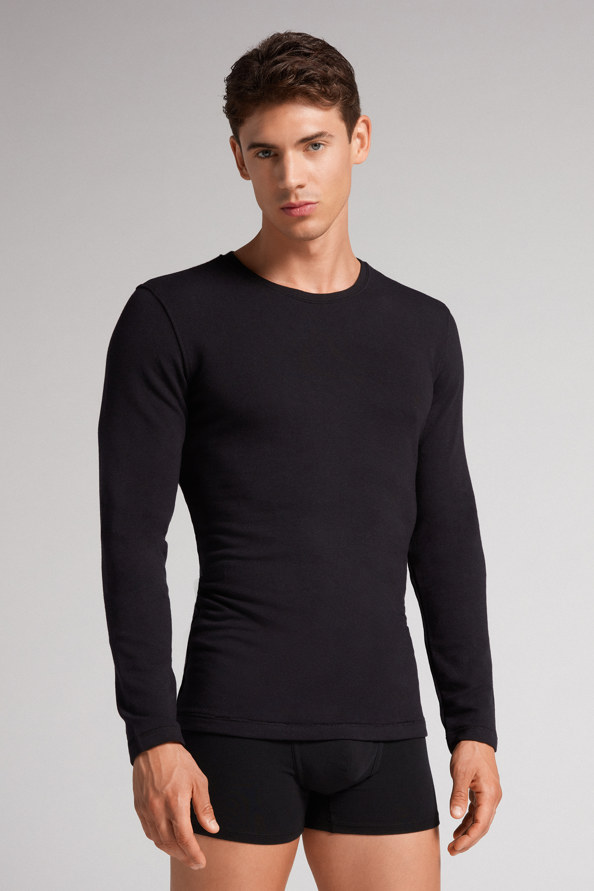 T-shirt homme manches longues thermique