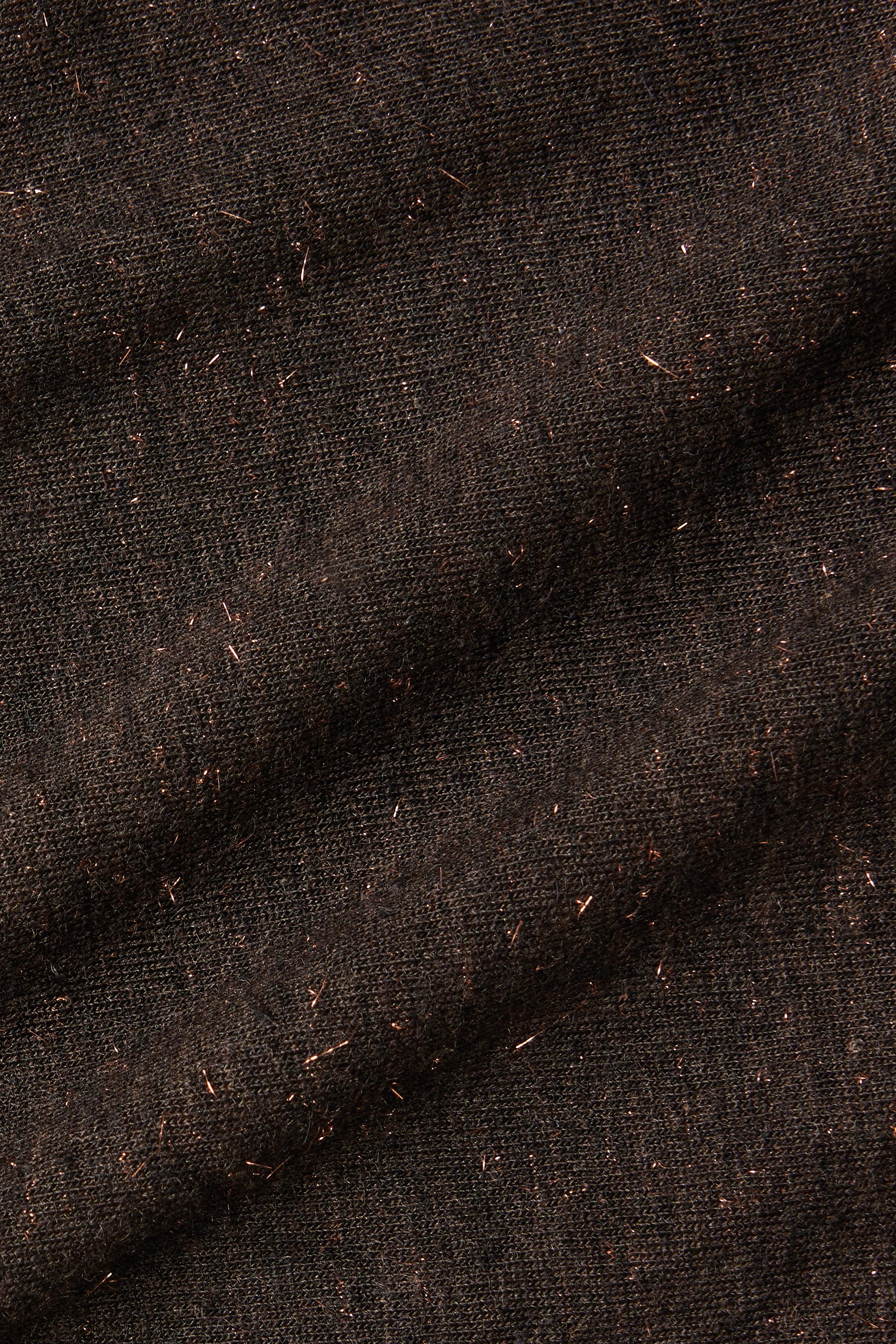 ラメ入りカシミヤ混 ライトモダール タートルネックニット