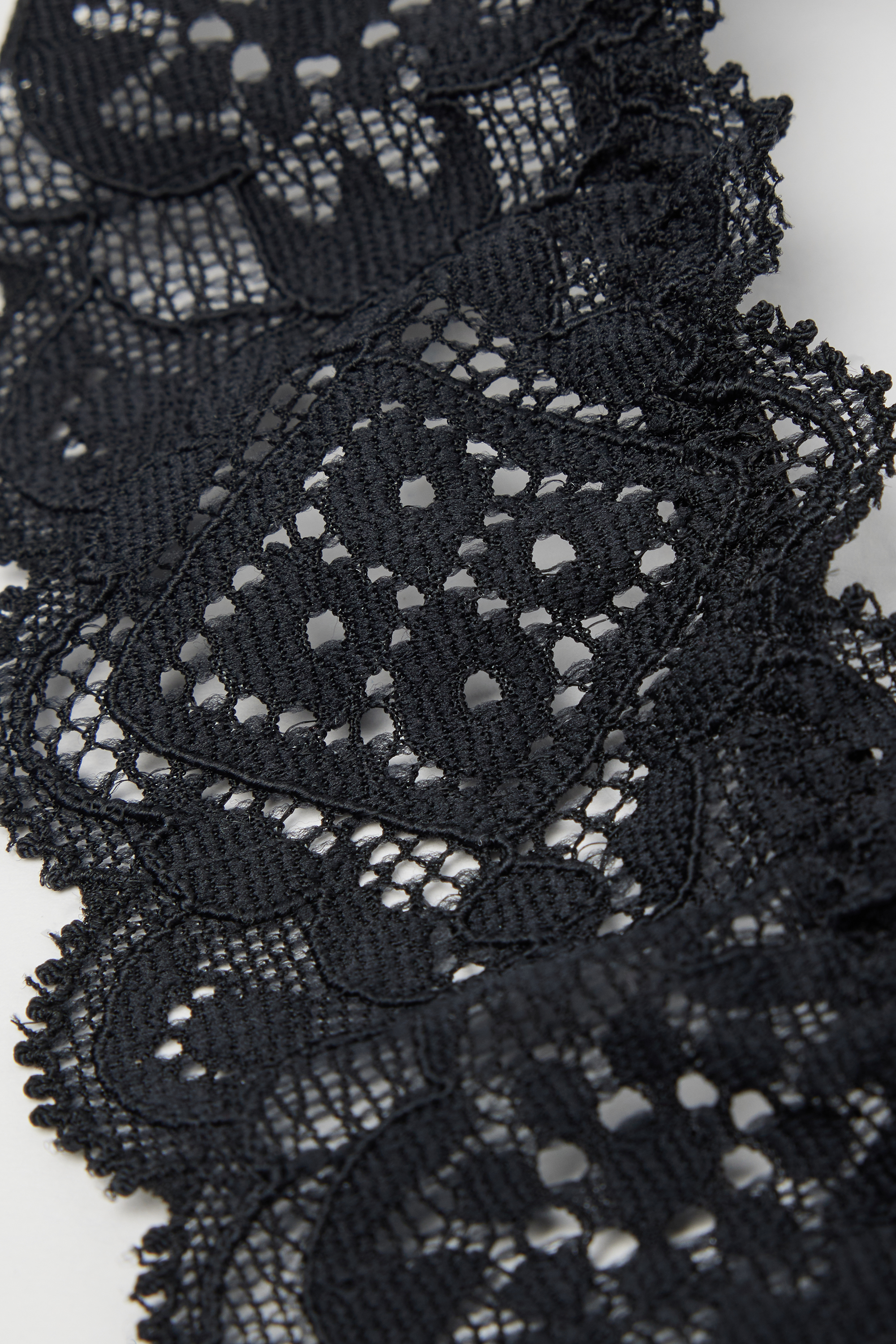 レース＆コットン エイティーズスタイル ブラジリアンショーツ