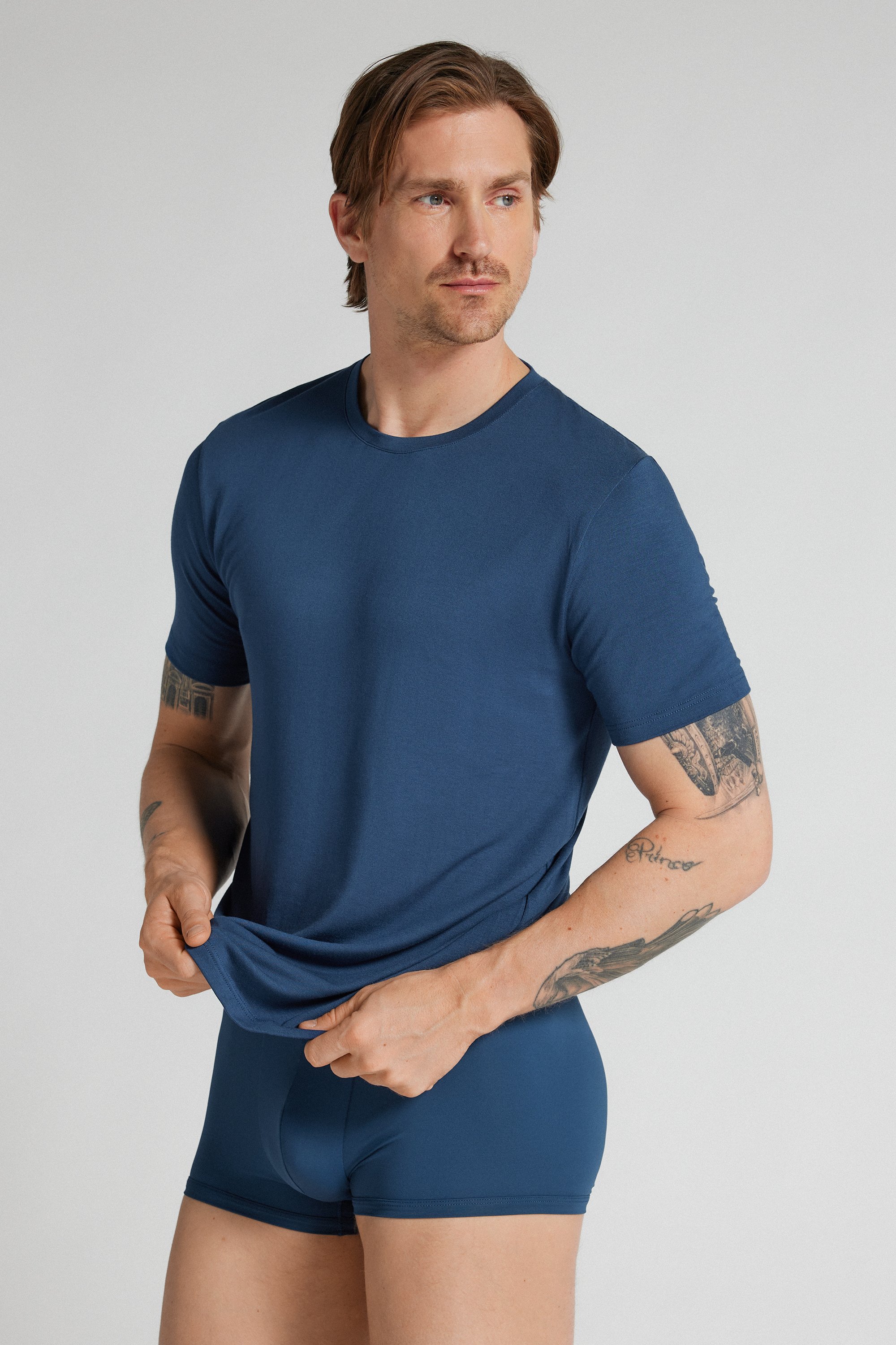 モダール＆シルク Tシャツ