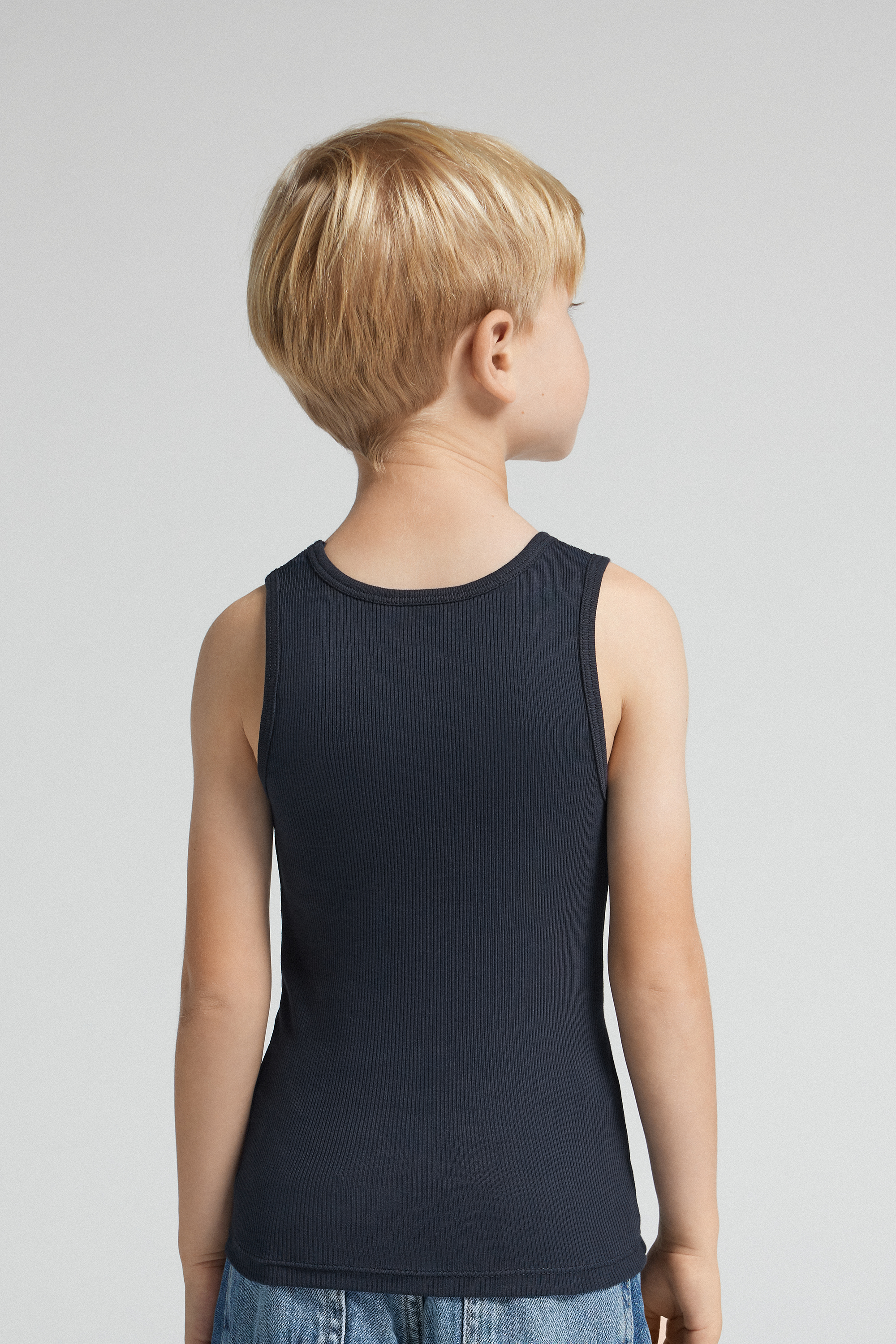 ボーイズ スーペリアコットン リブ タンクトップ