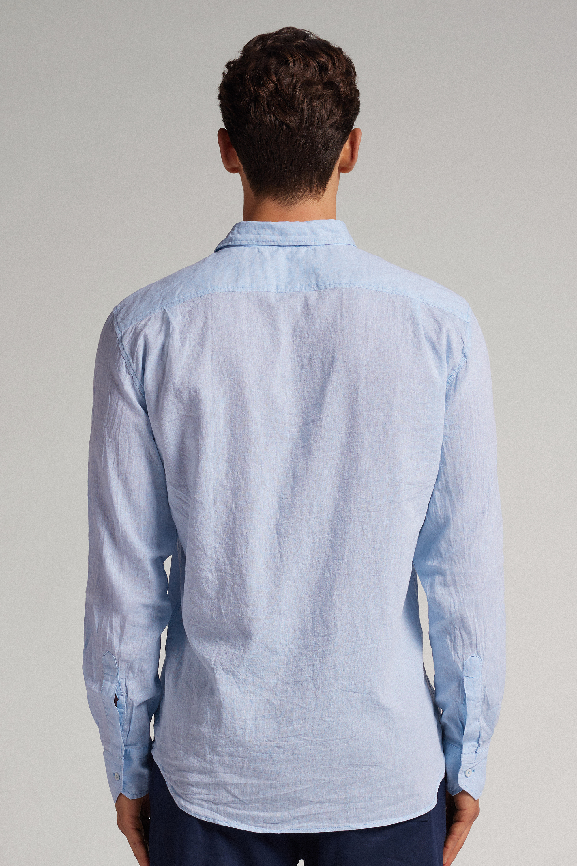 リネン＆コットン シャツ