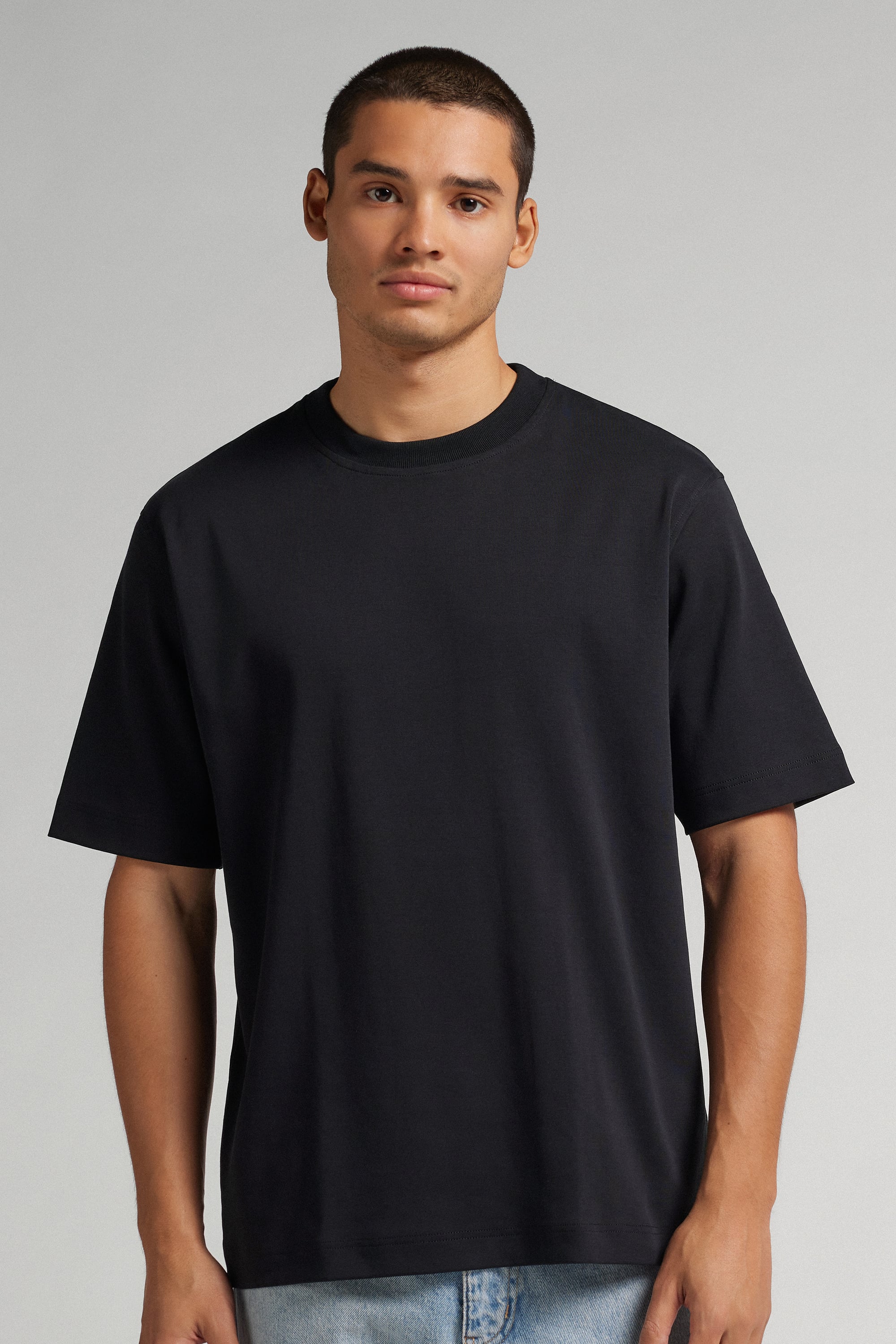 トップス EUROKENVY Premium UOMO Over-fit T-shirt CMU12P019-FI.jpeg