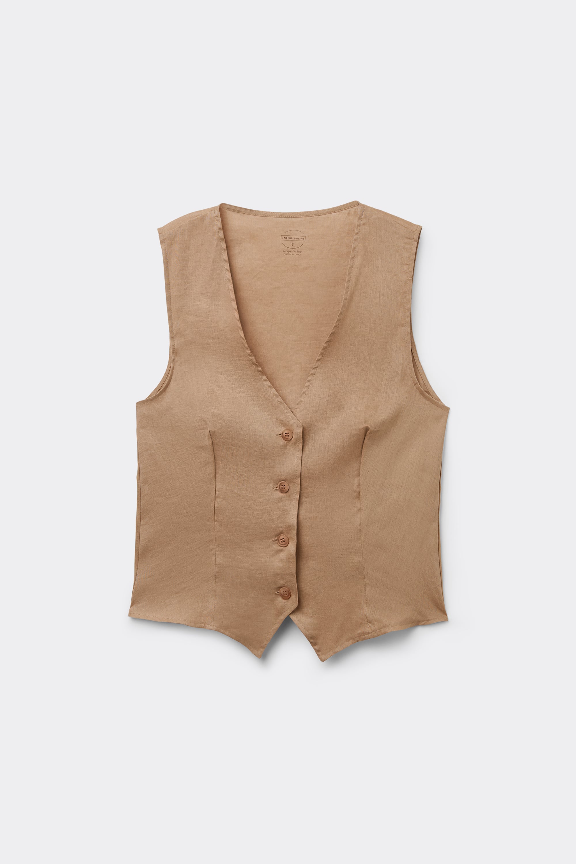 "The Pure Linen" リネン ベスト