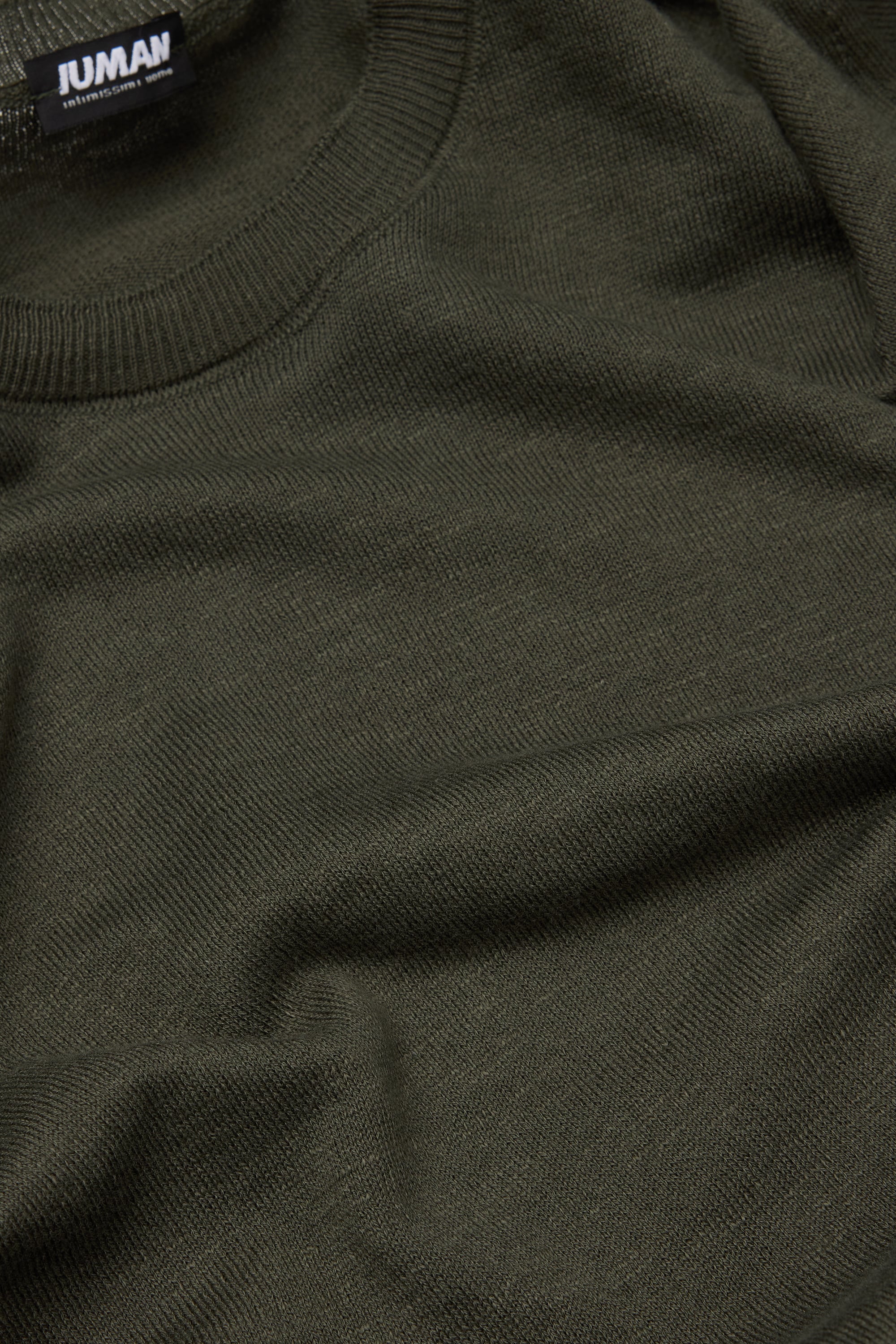スラブコットン ニット ショートスリーブ Tシャツ