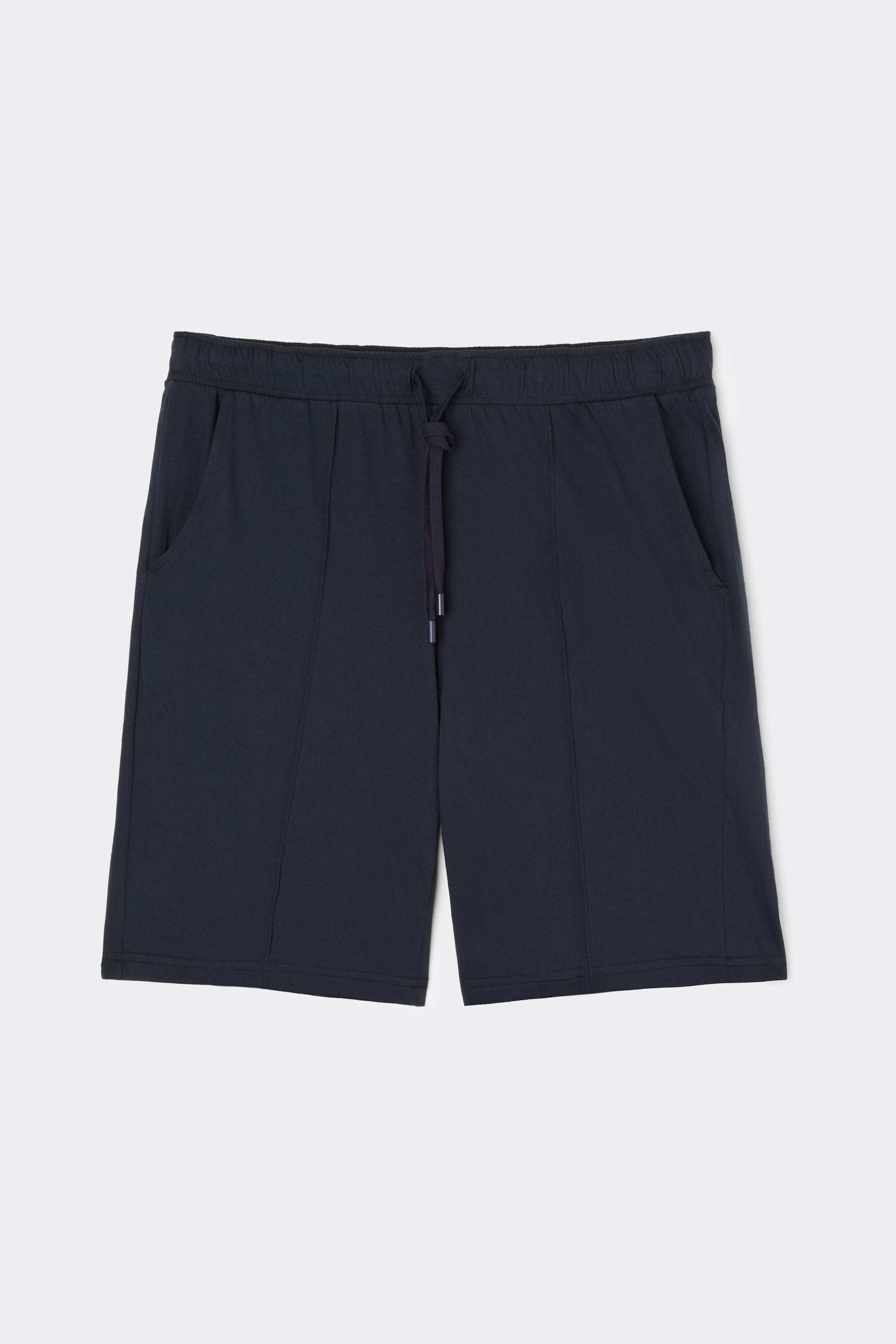 センターステッチ コットン ショートパンツ