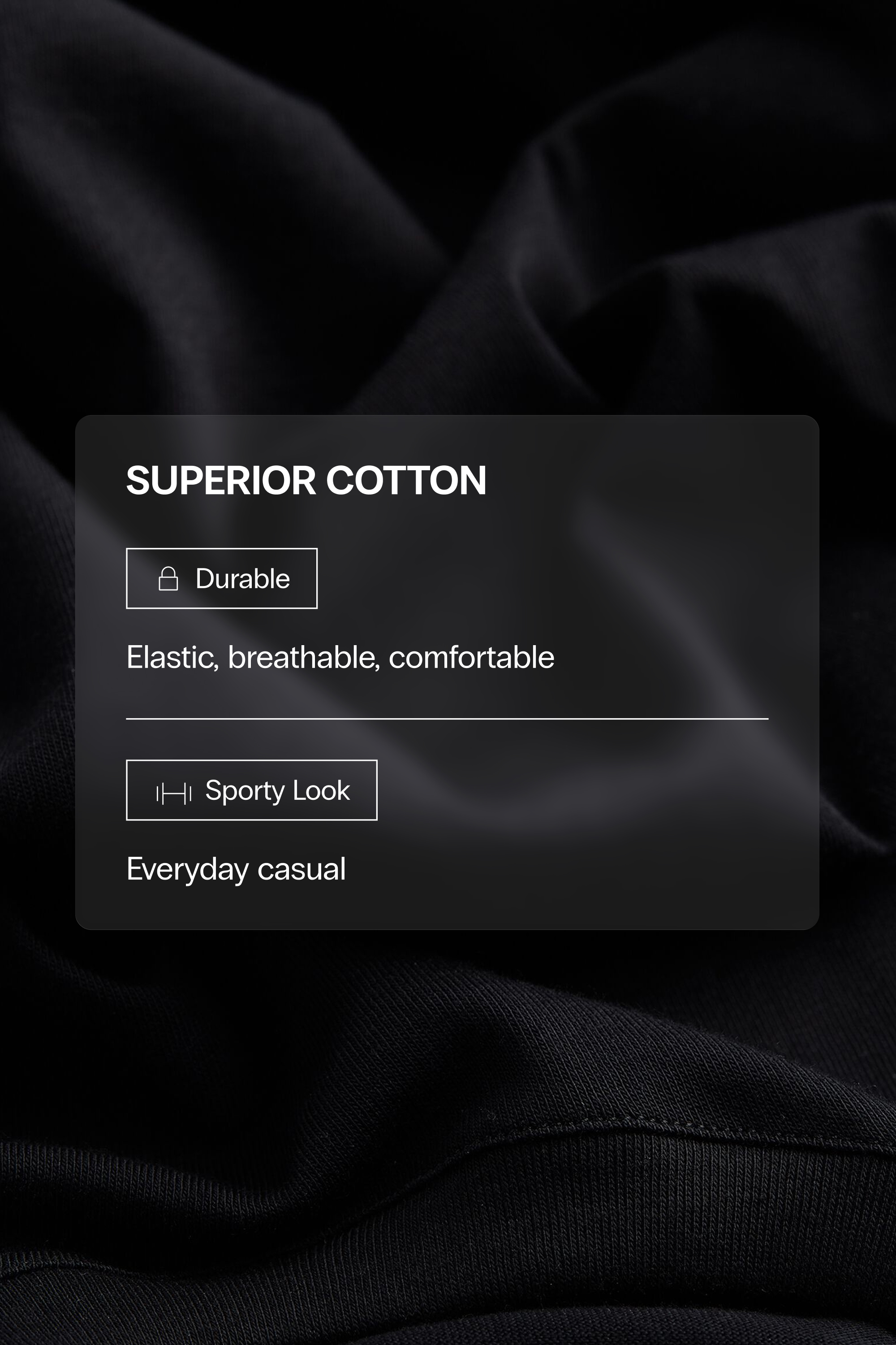 ロゴ入り スーペリアコットン ボクサー