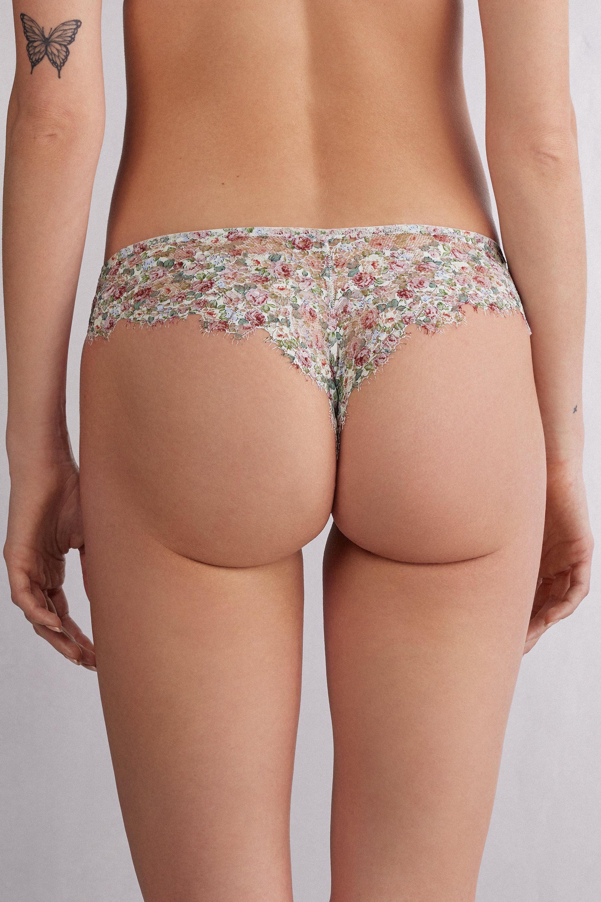 80CブラジリアンM Floral Romance intimissimi Floral Romance ブラジリアン | Intimissimi