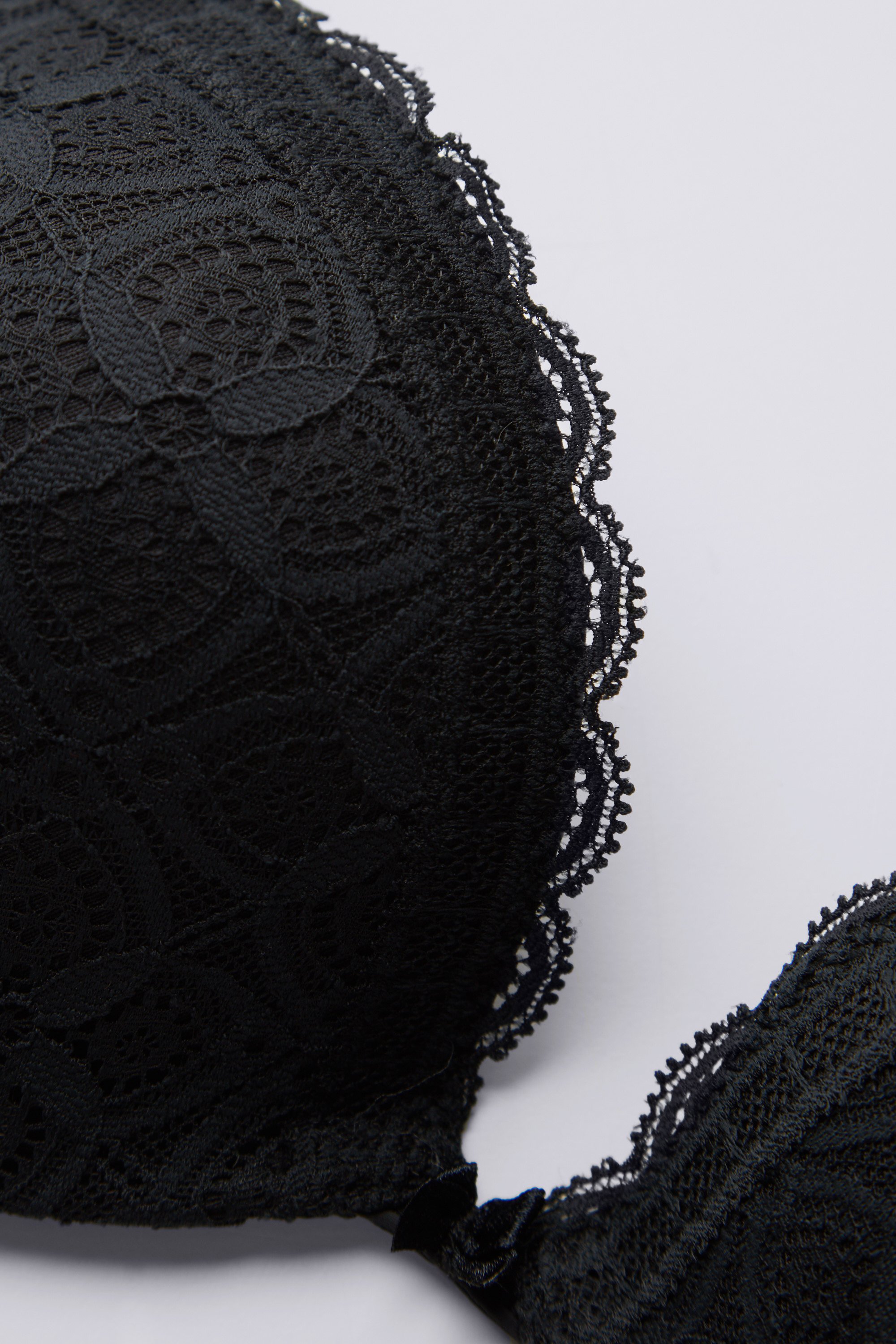 Silvia レース プッシュアップブラ