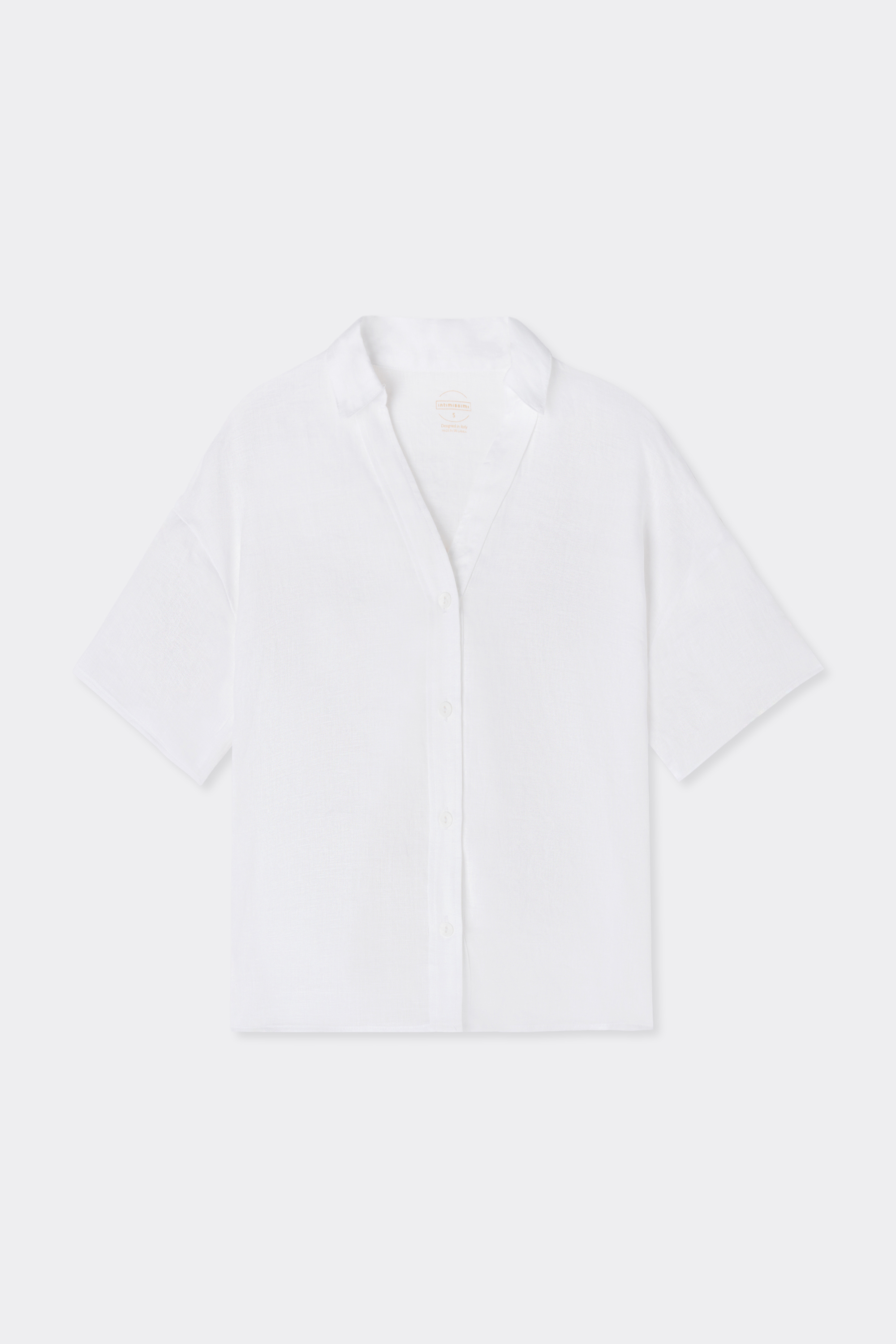 Сорочка Лляна з Короткими Рукавами The Pure Linen