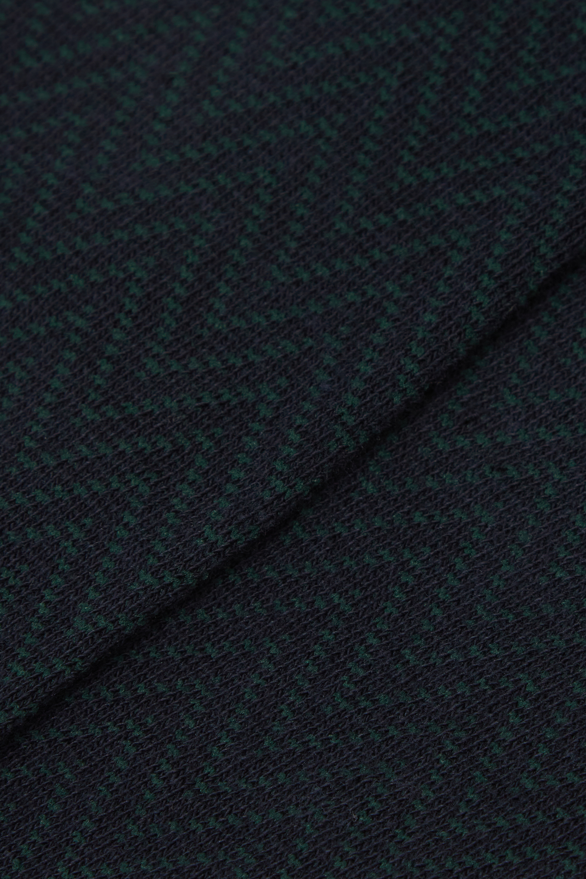 柄入り ソフトコットン ロングソックス