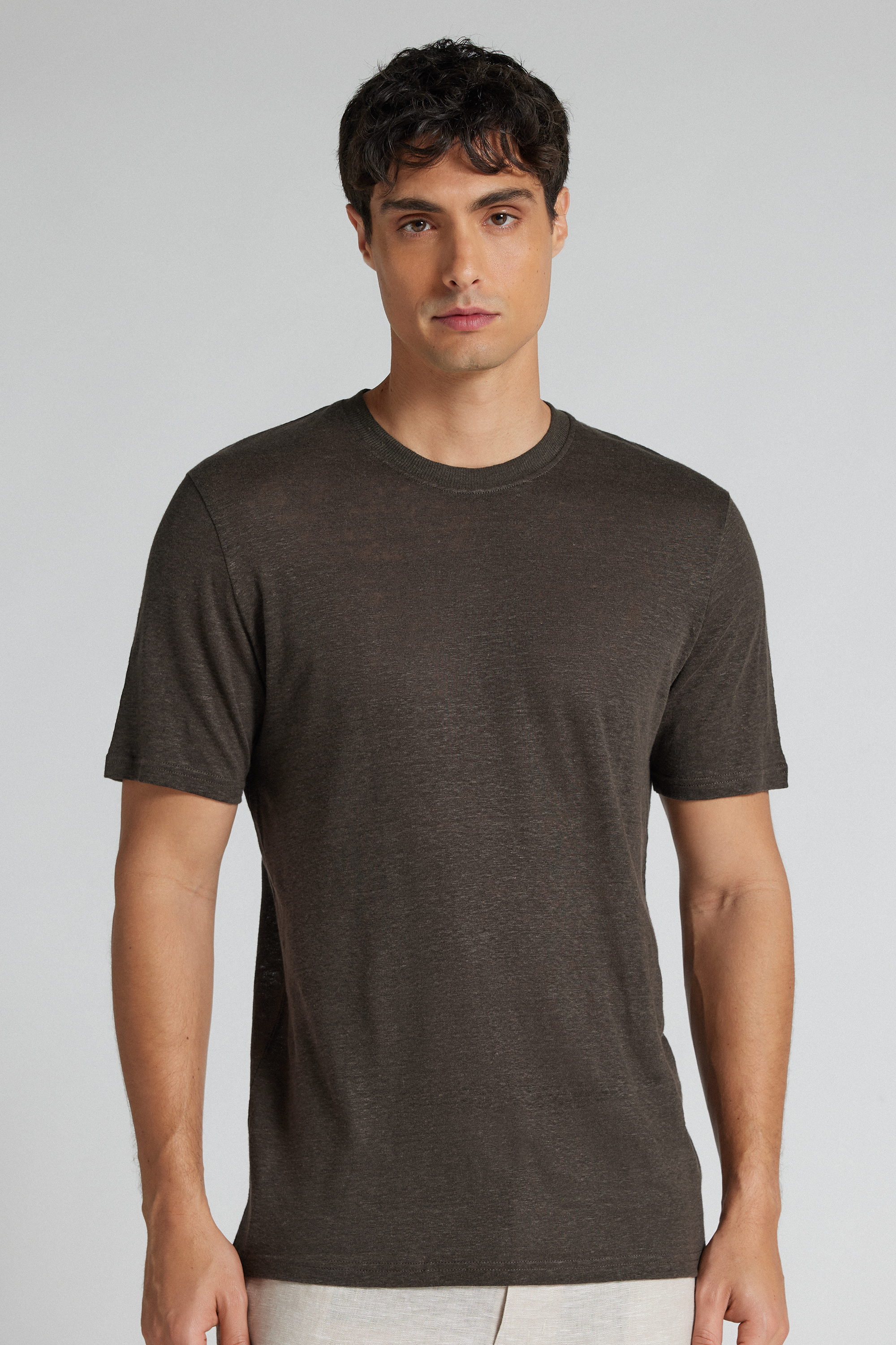 リネン Tシャツ