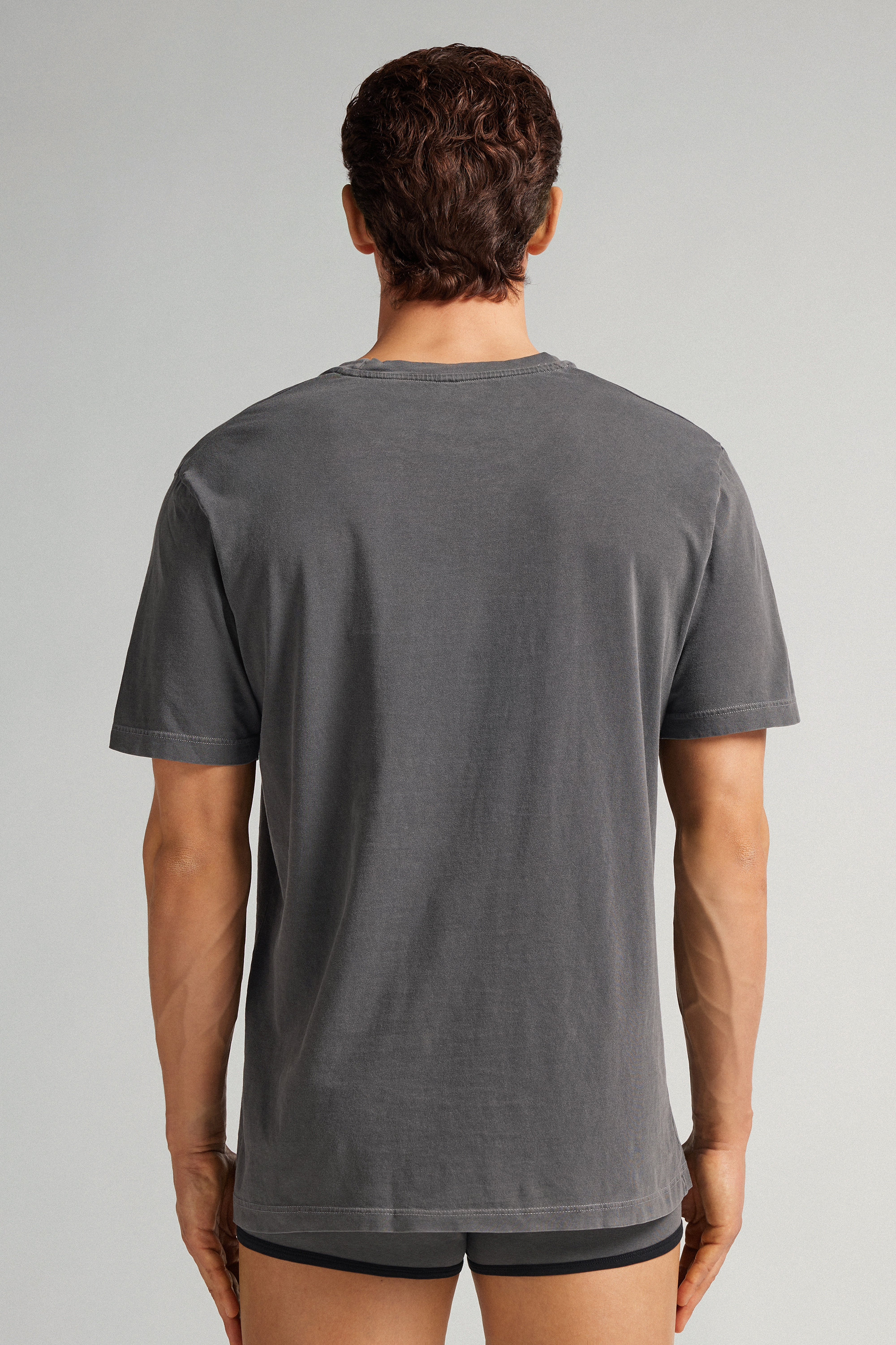 Washed Collection コットン Tシャツ