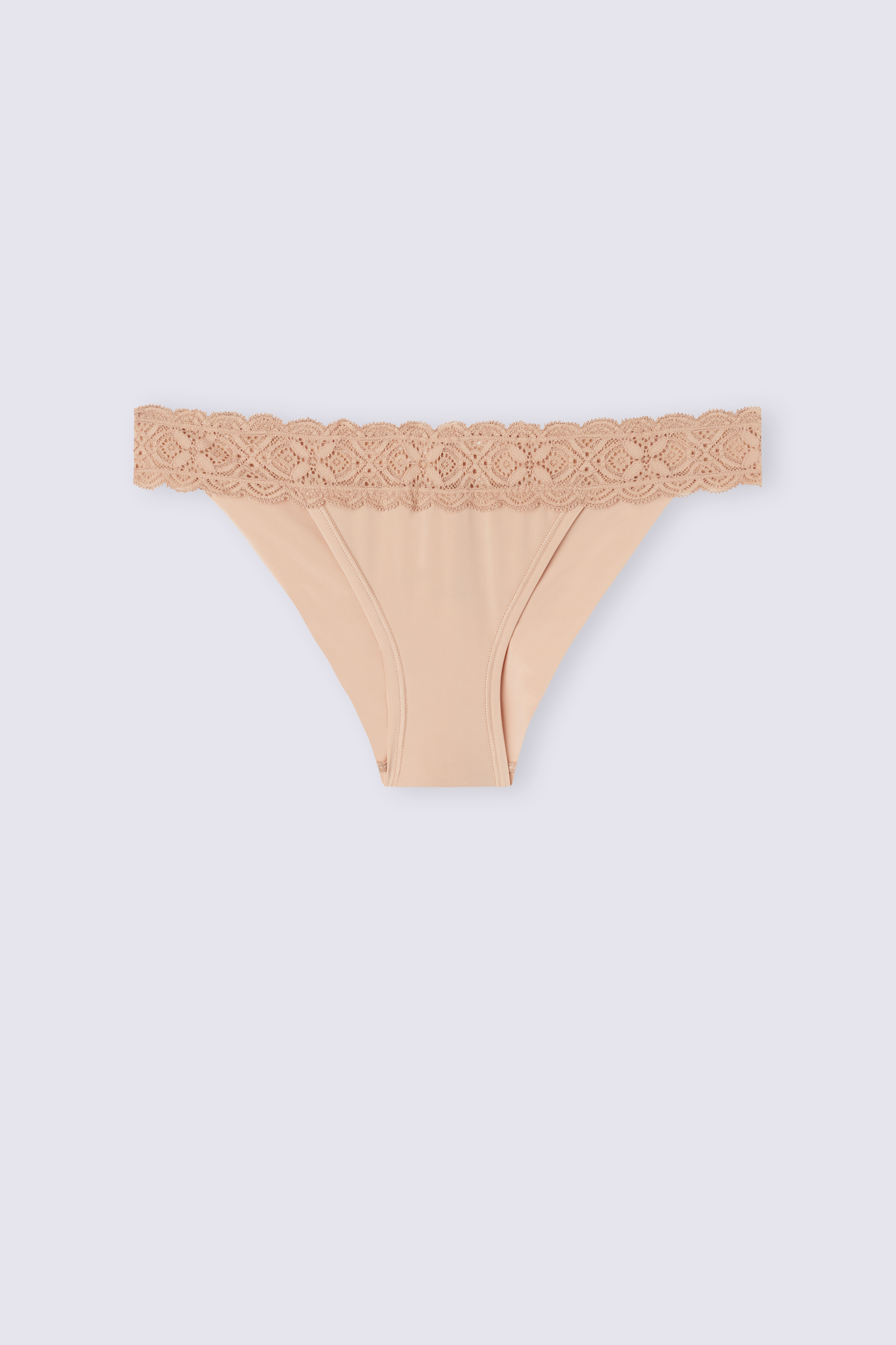 Lace and Cotton High Rise Panties