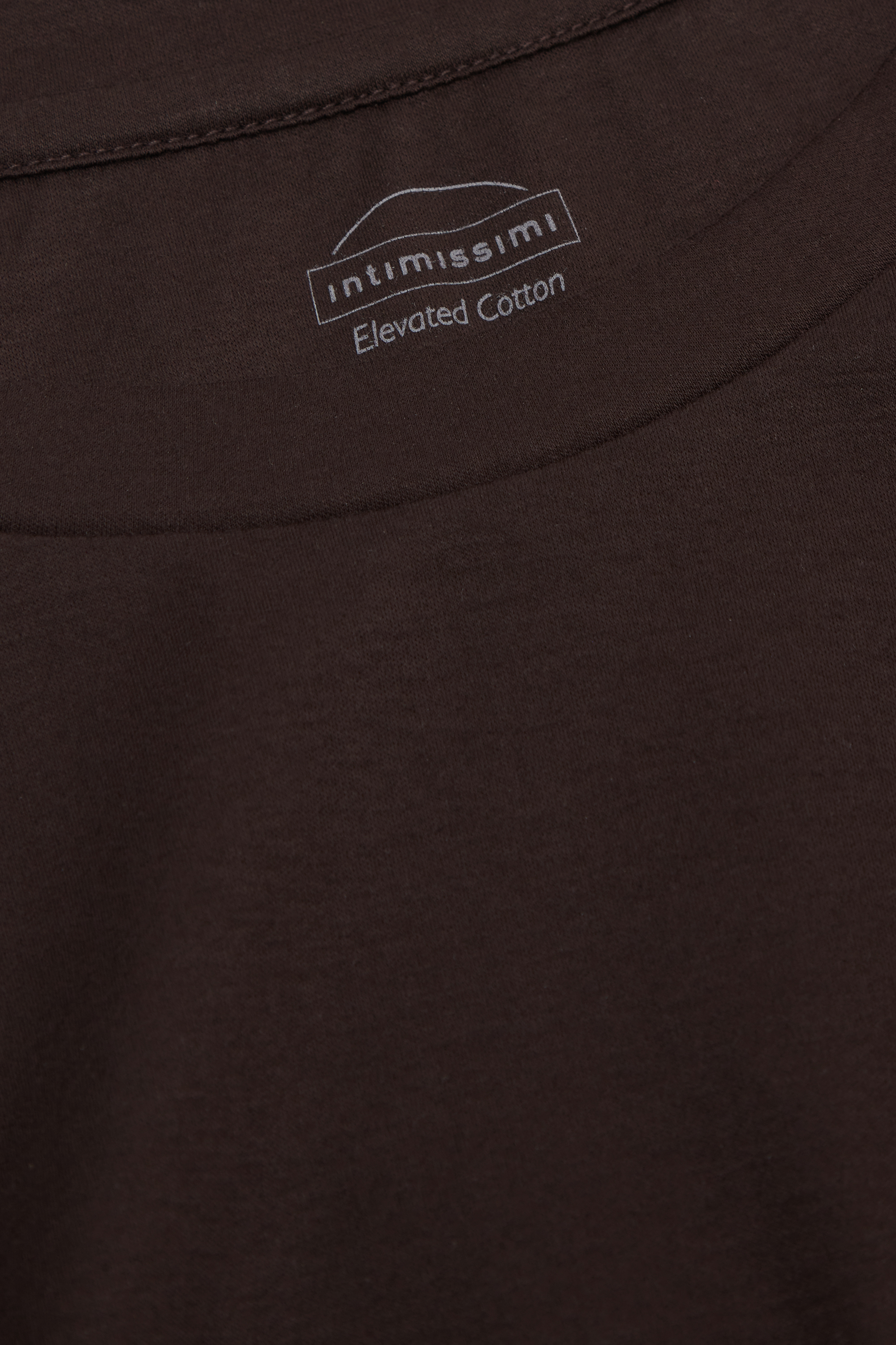 コットン ロングスリーブ ニット