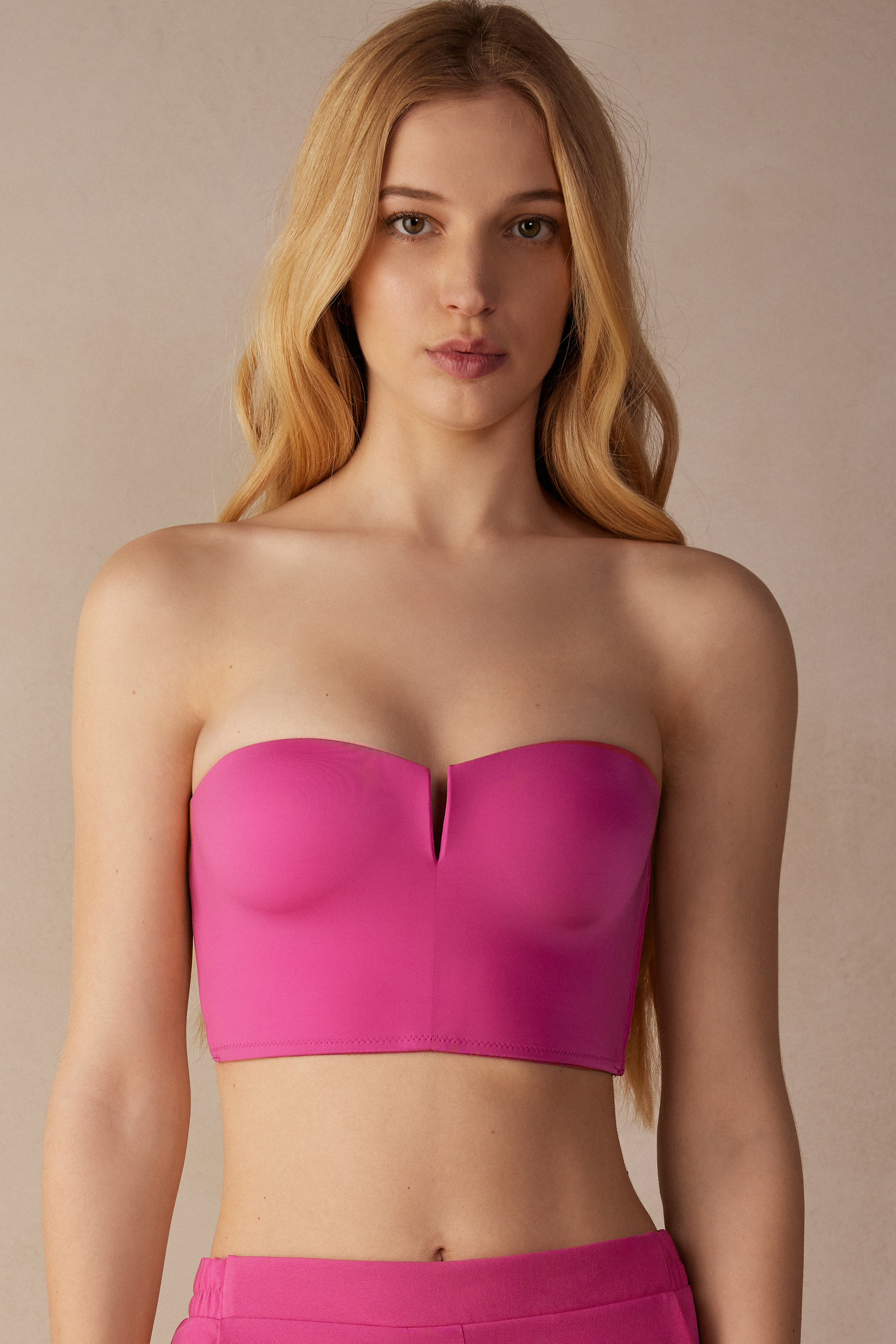 Bustier Bra Top in Ultralight Microfiber | Intimissimi