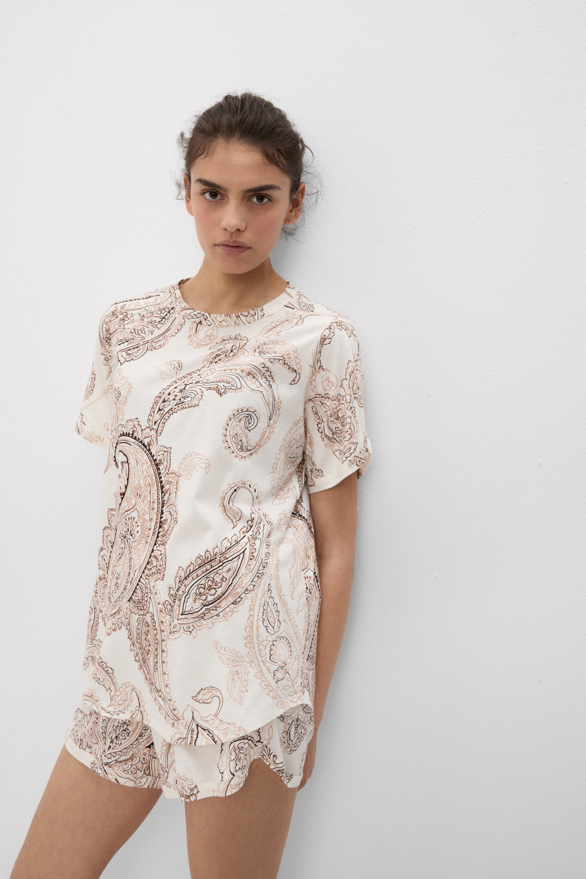 "Get Notice" ウルトラフレッシュコットン ショートパジャマ