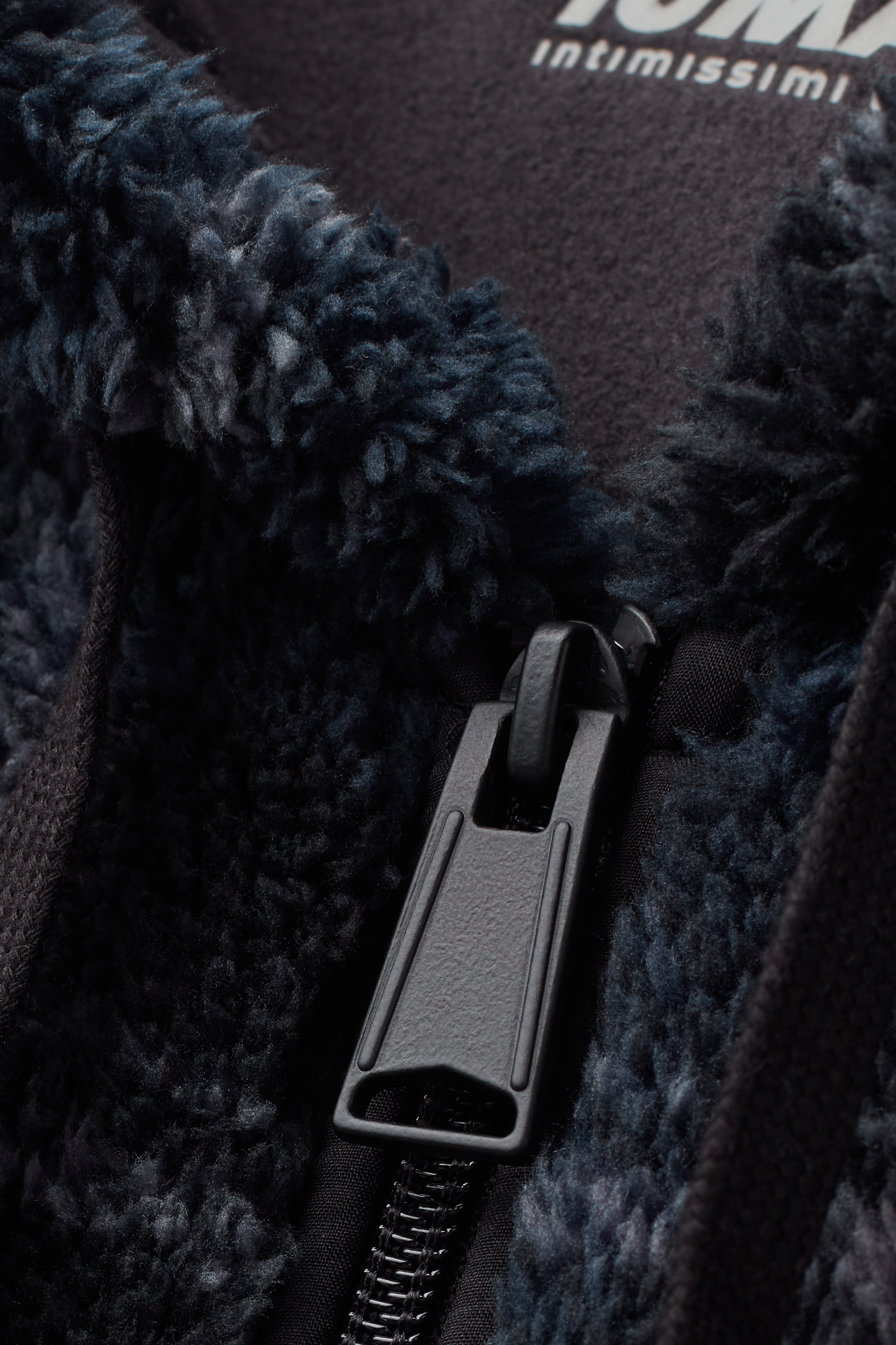 テディ ファスナー付き パーカー