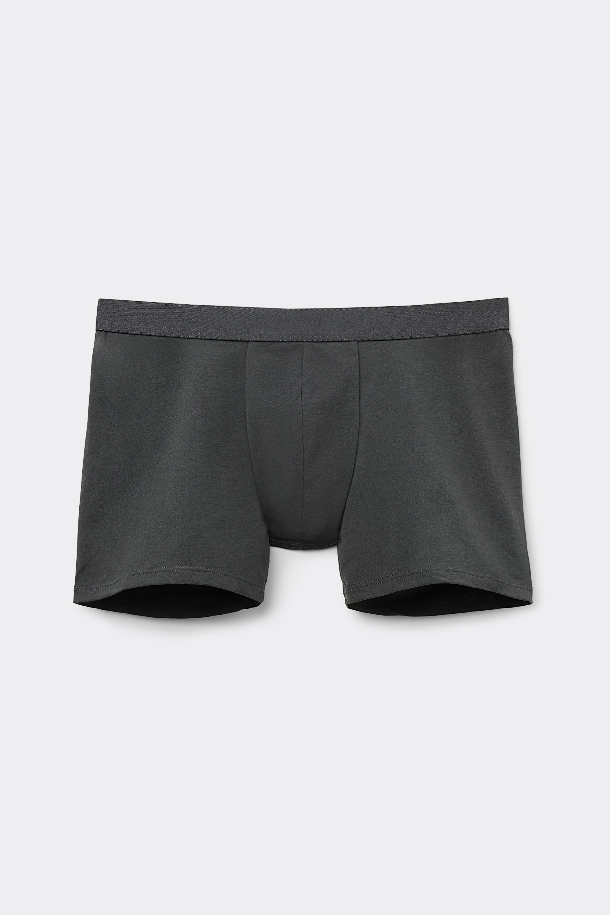 Cotton Boxers with Exposed Elasticated Waistband