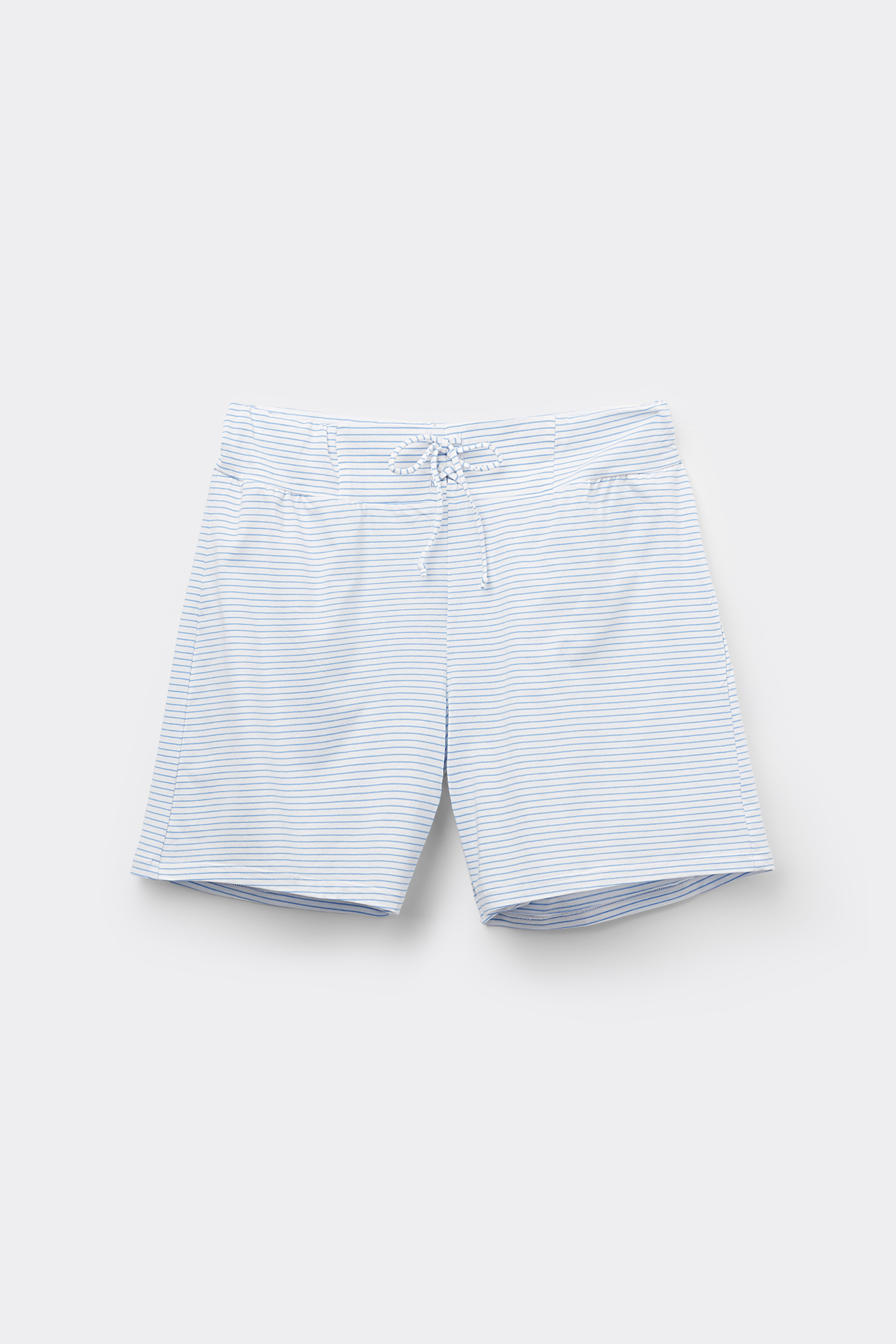 Morning Portofino ストライプ コットン ショートパンツ