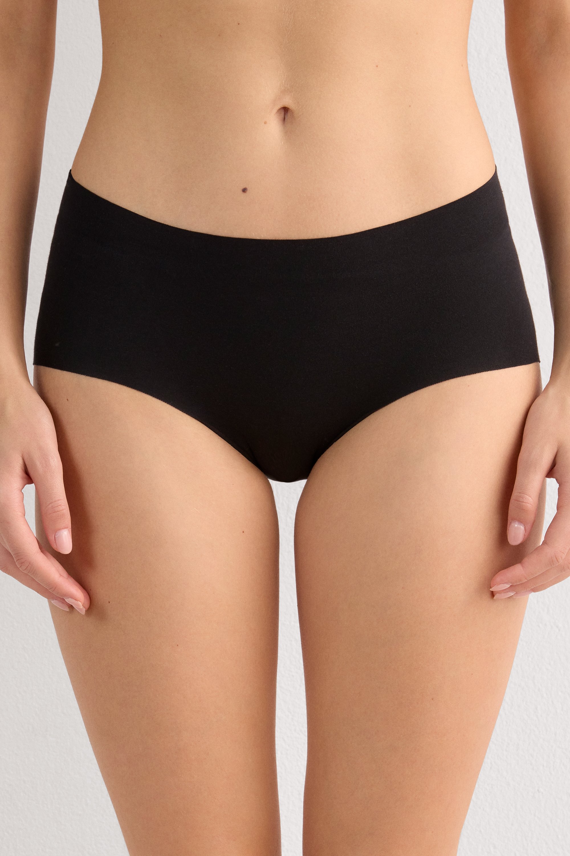 コットン シームレス キュロット