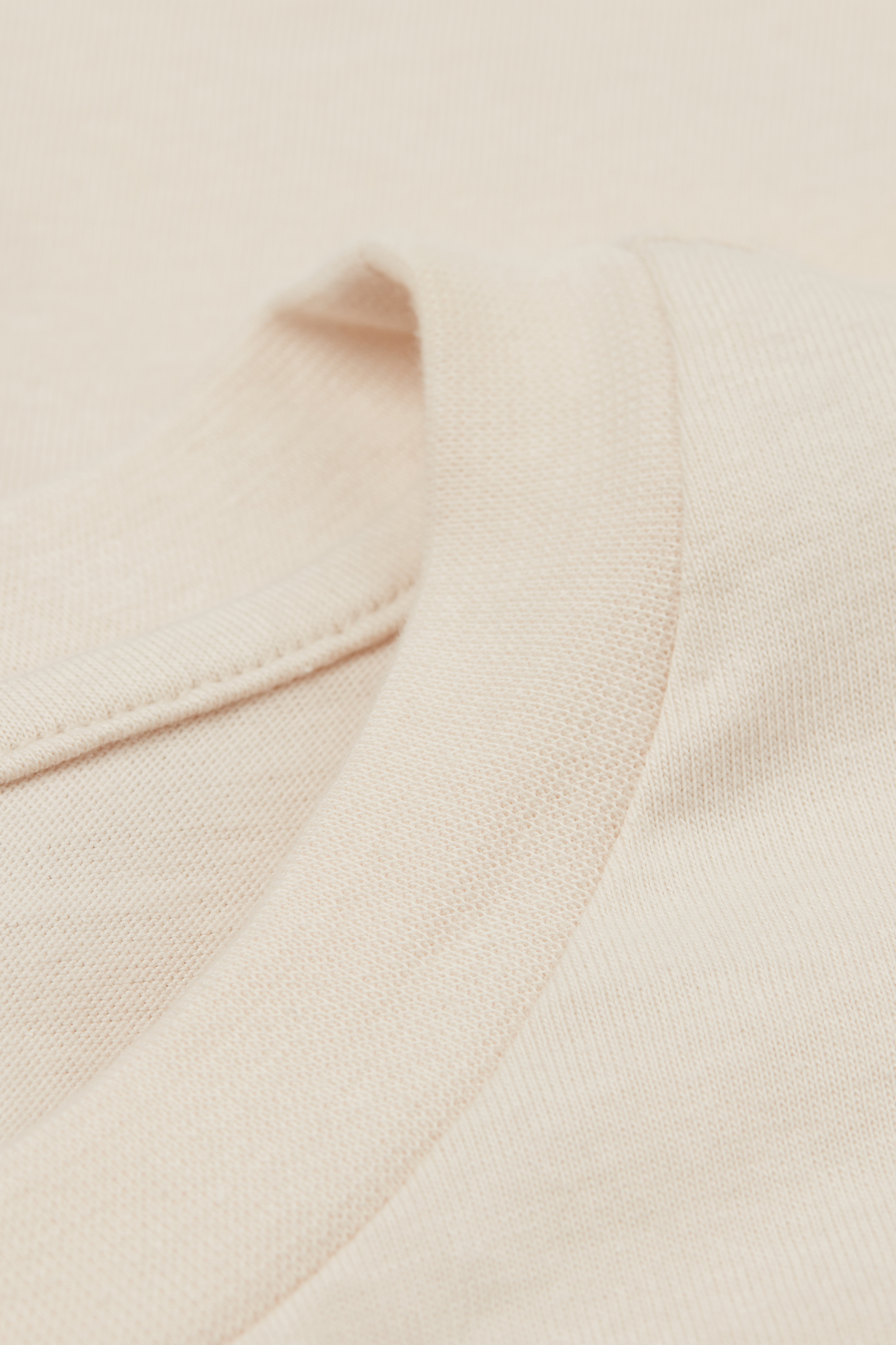 コットン ボクシーフィット ショートスリーブ ニット