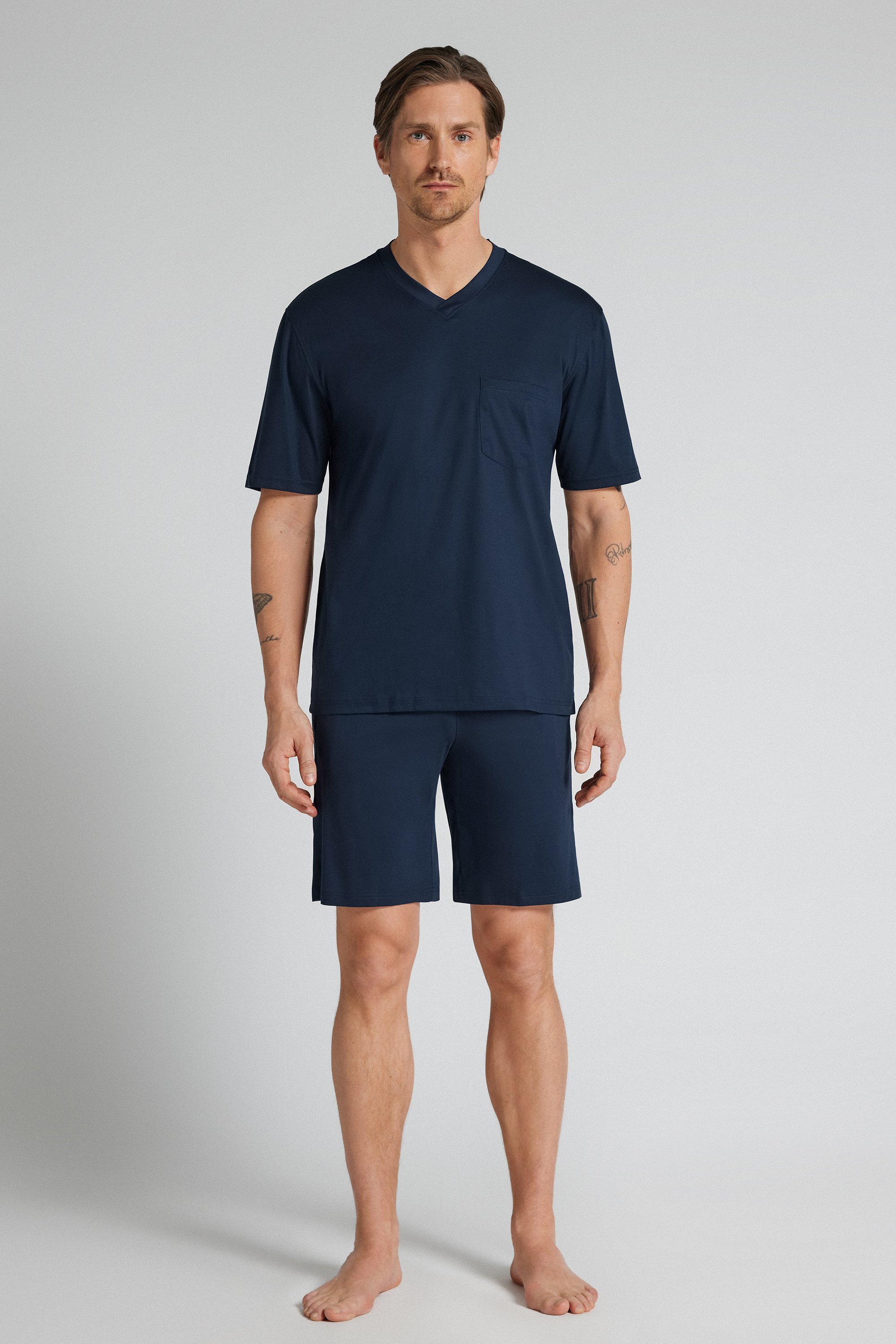 マーセライズド プレミアムコットン filo Premium ショートパジャマ