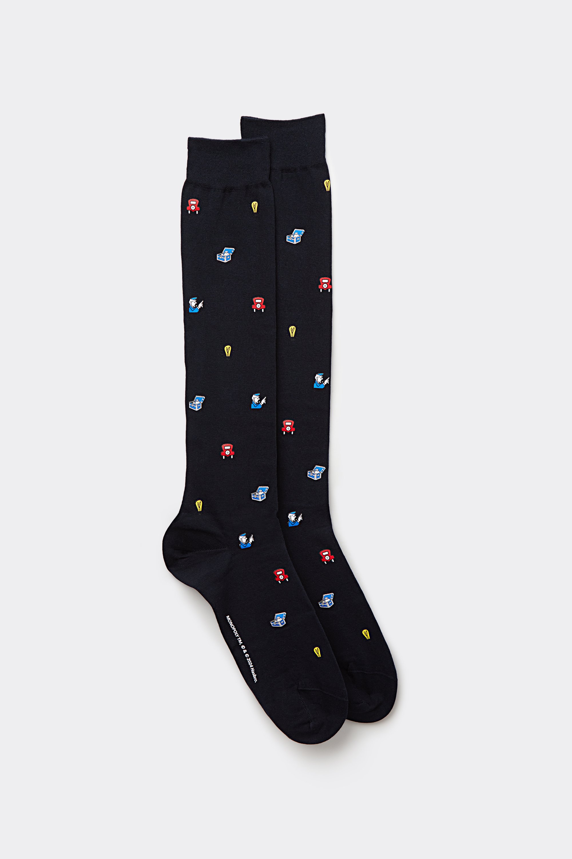 Hasbro Monopoly Soft Cotton Knee Socks