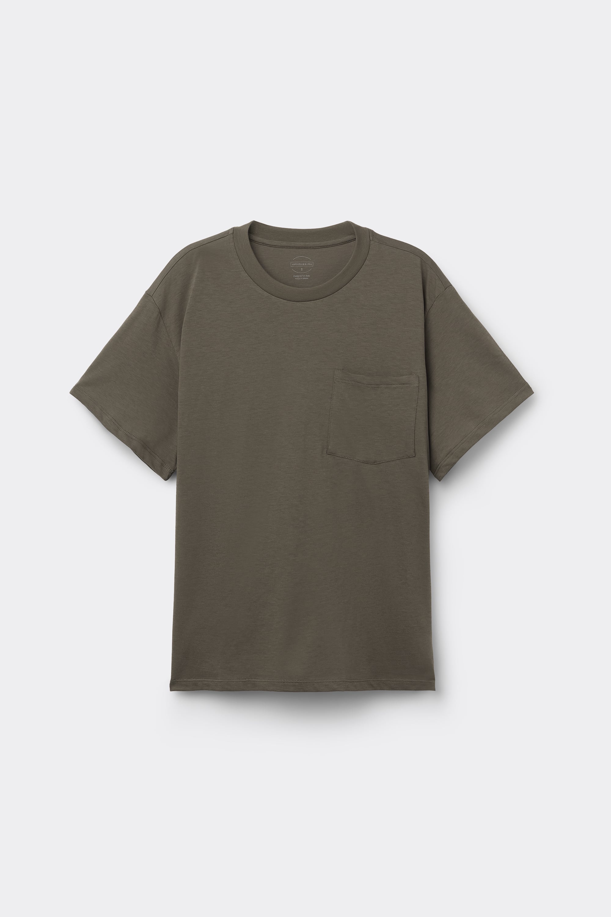 胸ポケット付き Ultrafresh コットン ショートスリーブ Tシャツ
