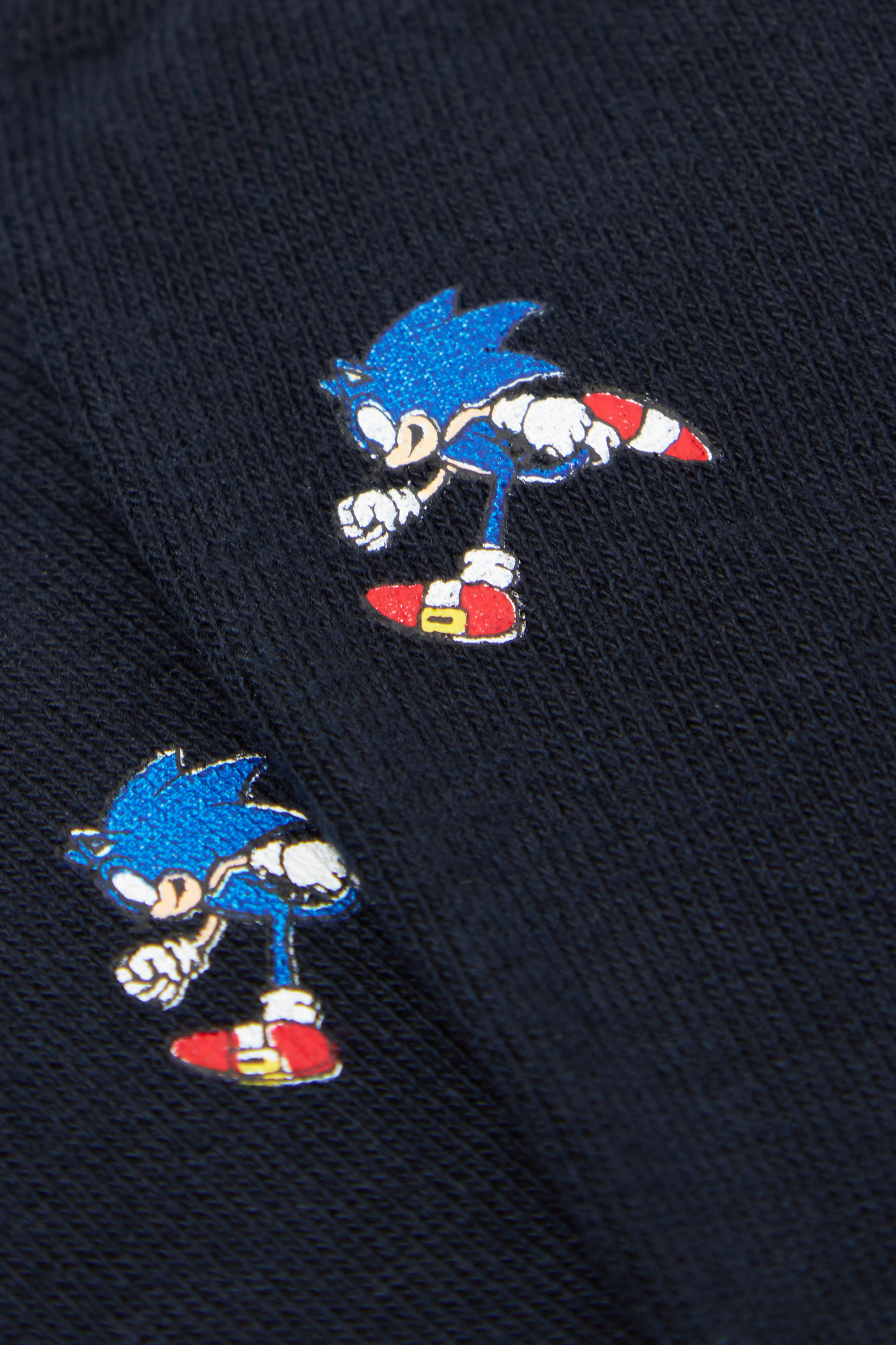 ソニックプリント コットン ロングソックス