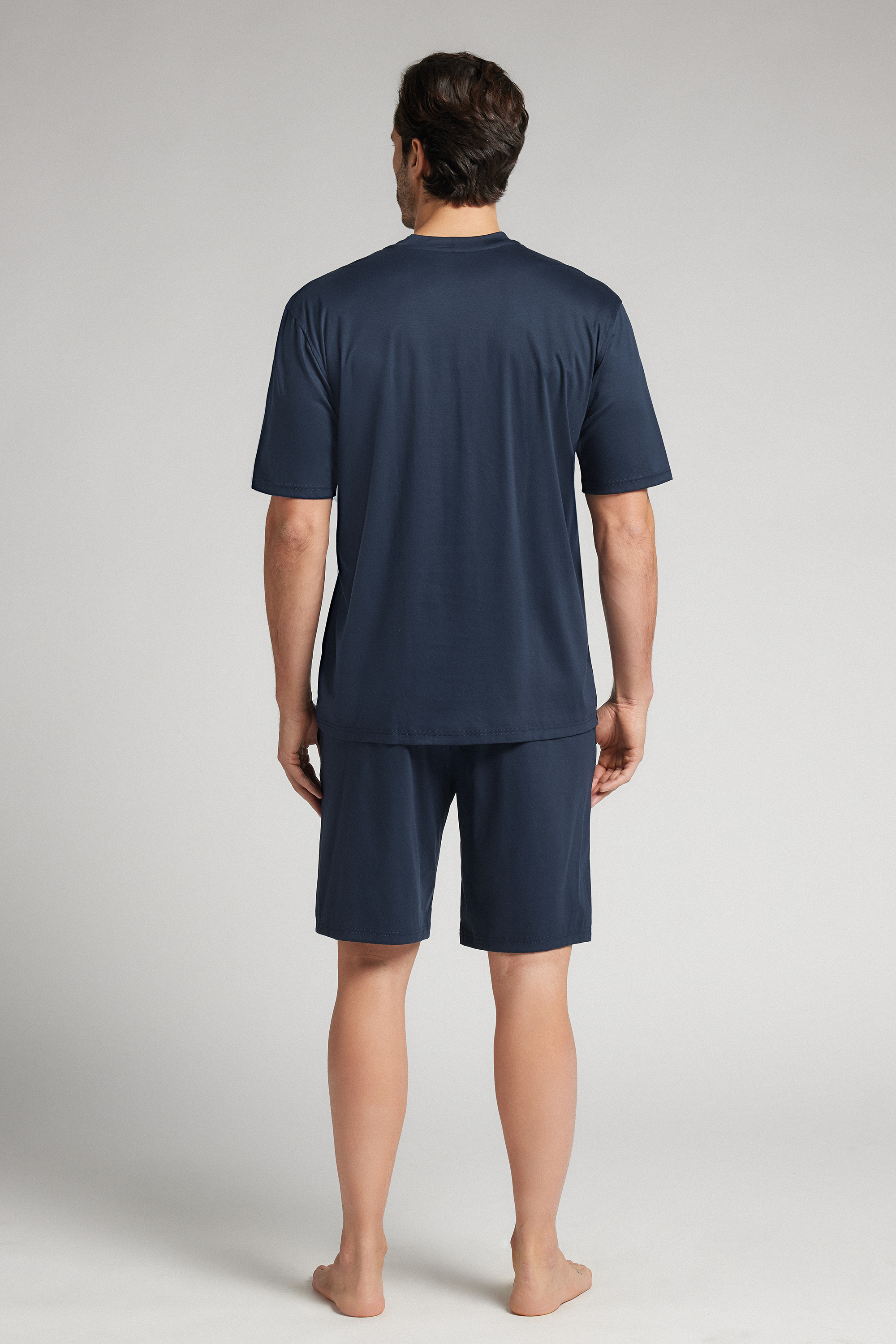 マーセライズド Premium コットン ショートパジャマ