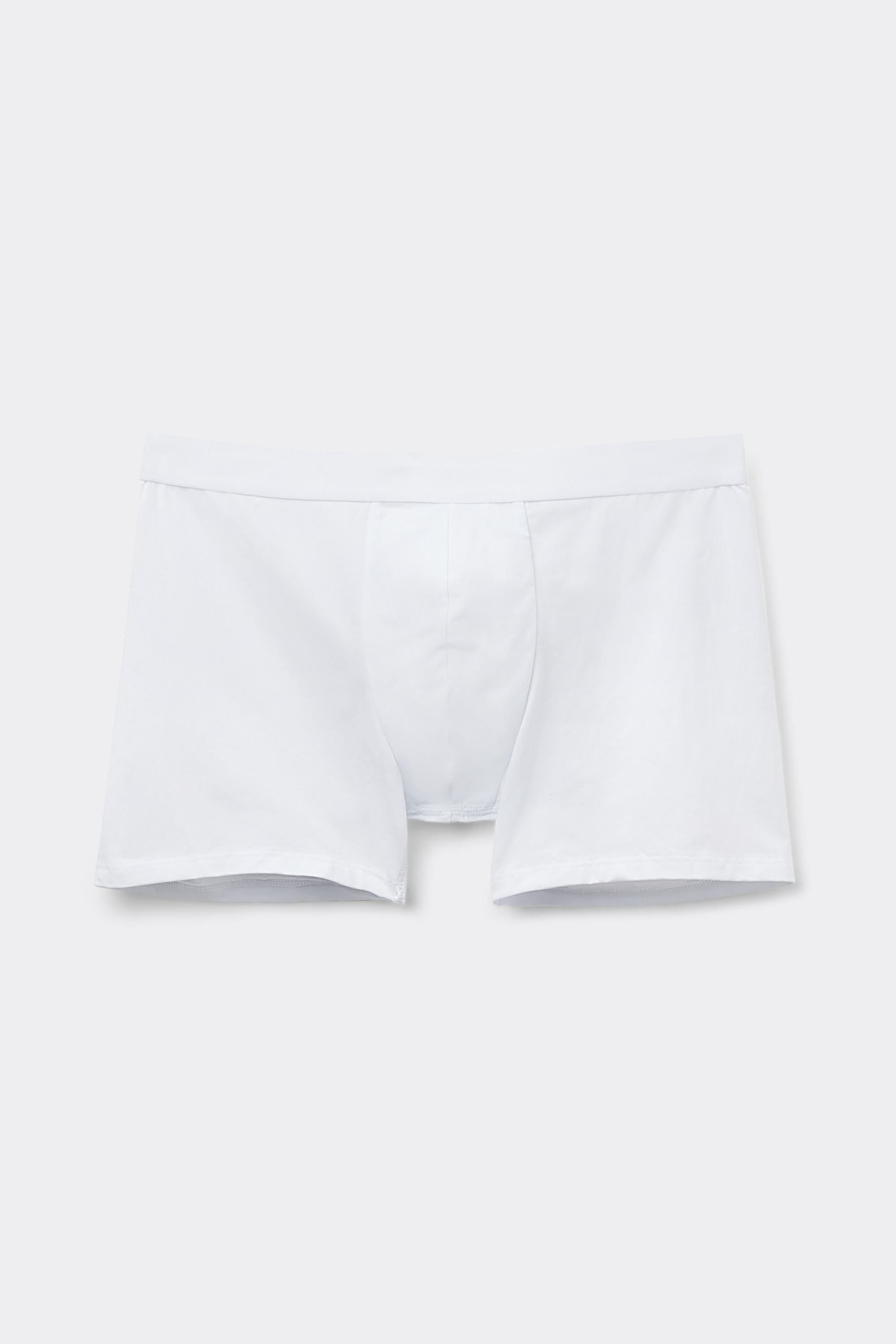 Cotton Boxers with Exposed Elasticated Waistband