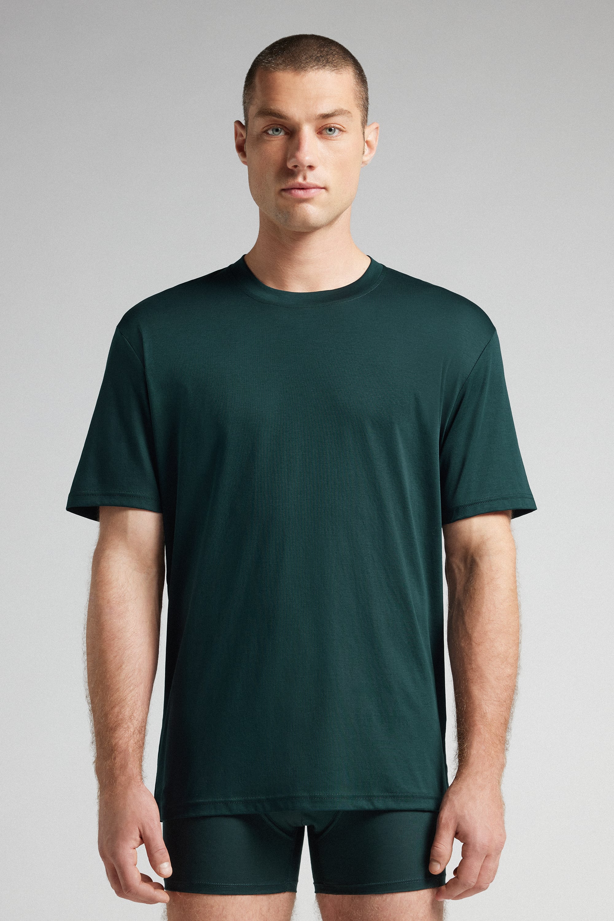 マーセライズドコットン Tシャツ