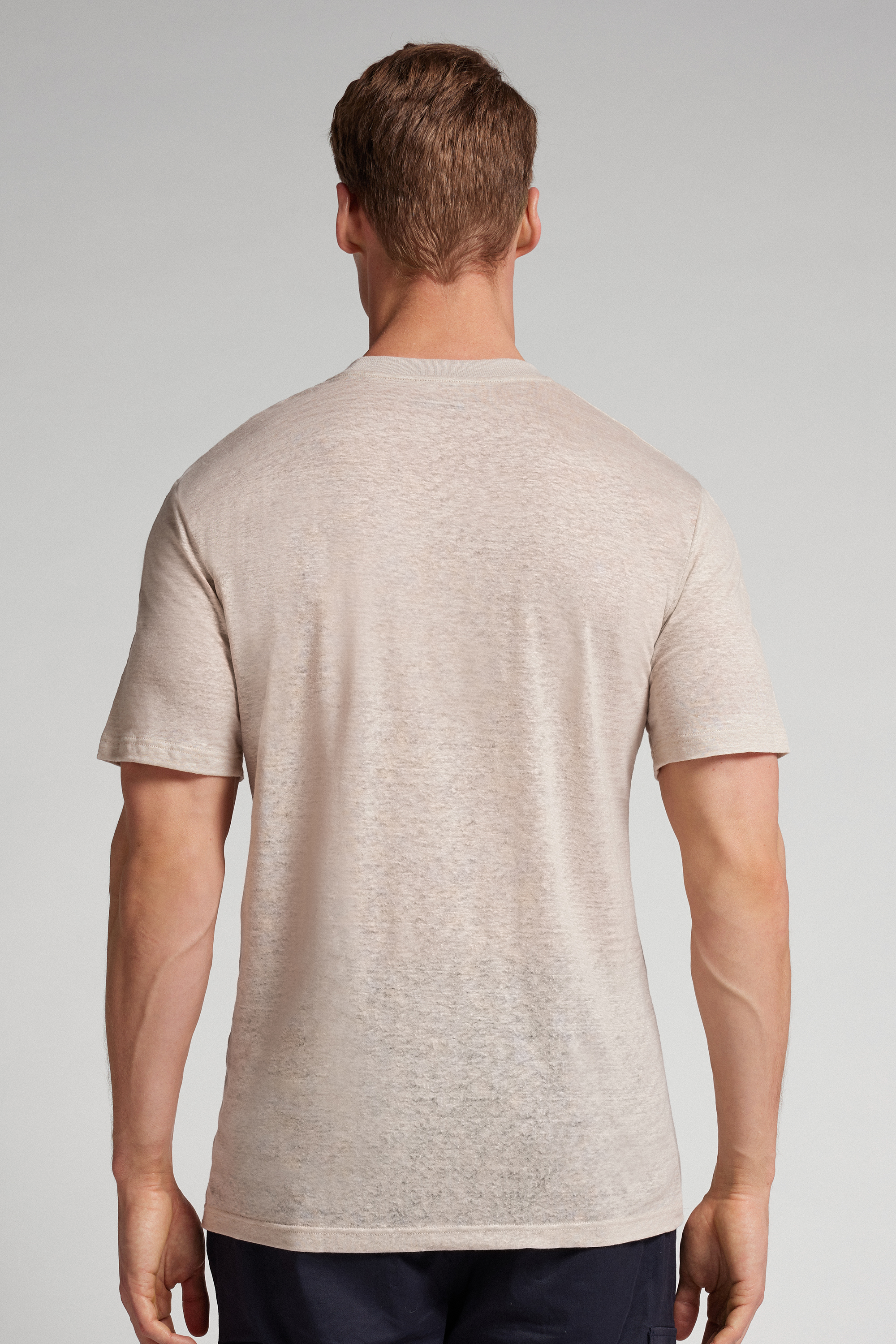 ソフトリネン100% Tシャツ