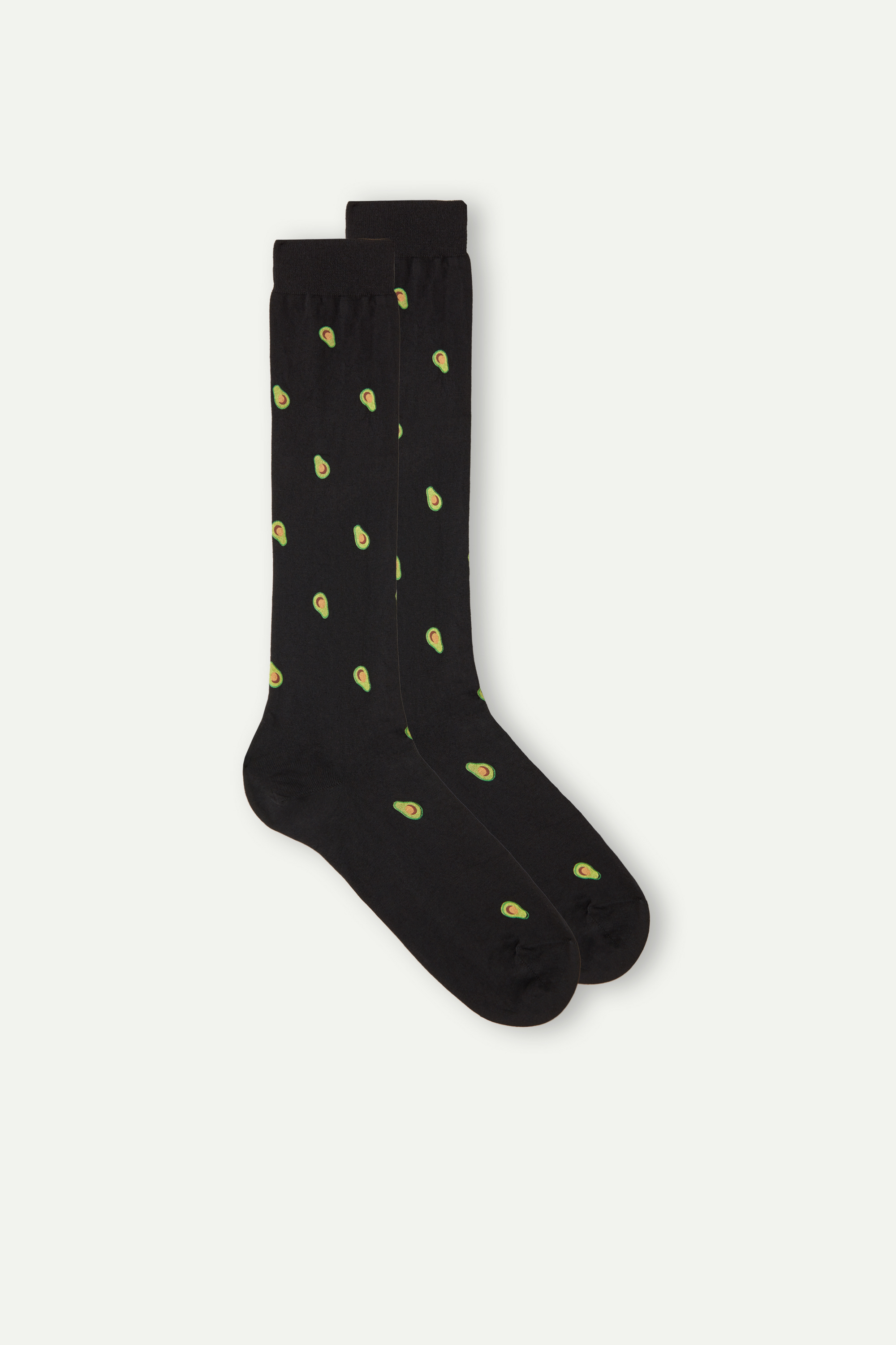 Men’s Long Socks in Patterned Supima® Cotton Intimissimi