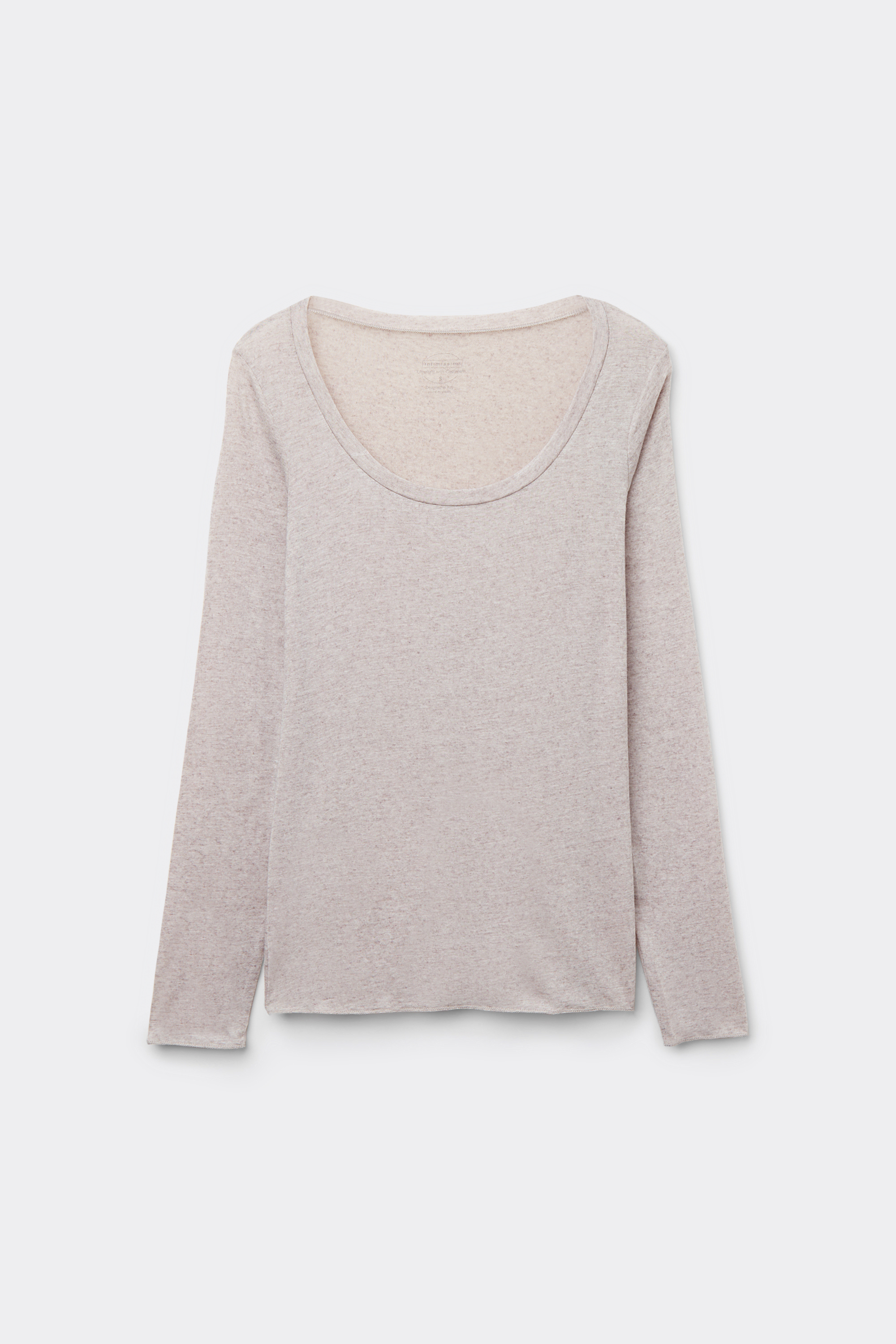 ウルトラライト モダール＆カシミヤ スクープネック ロングスリーブ ニット
