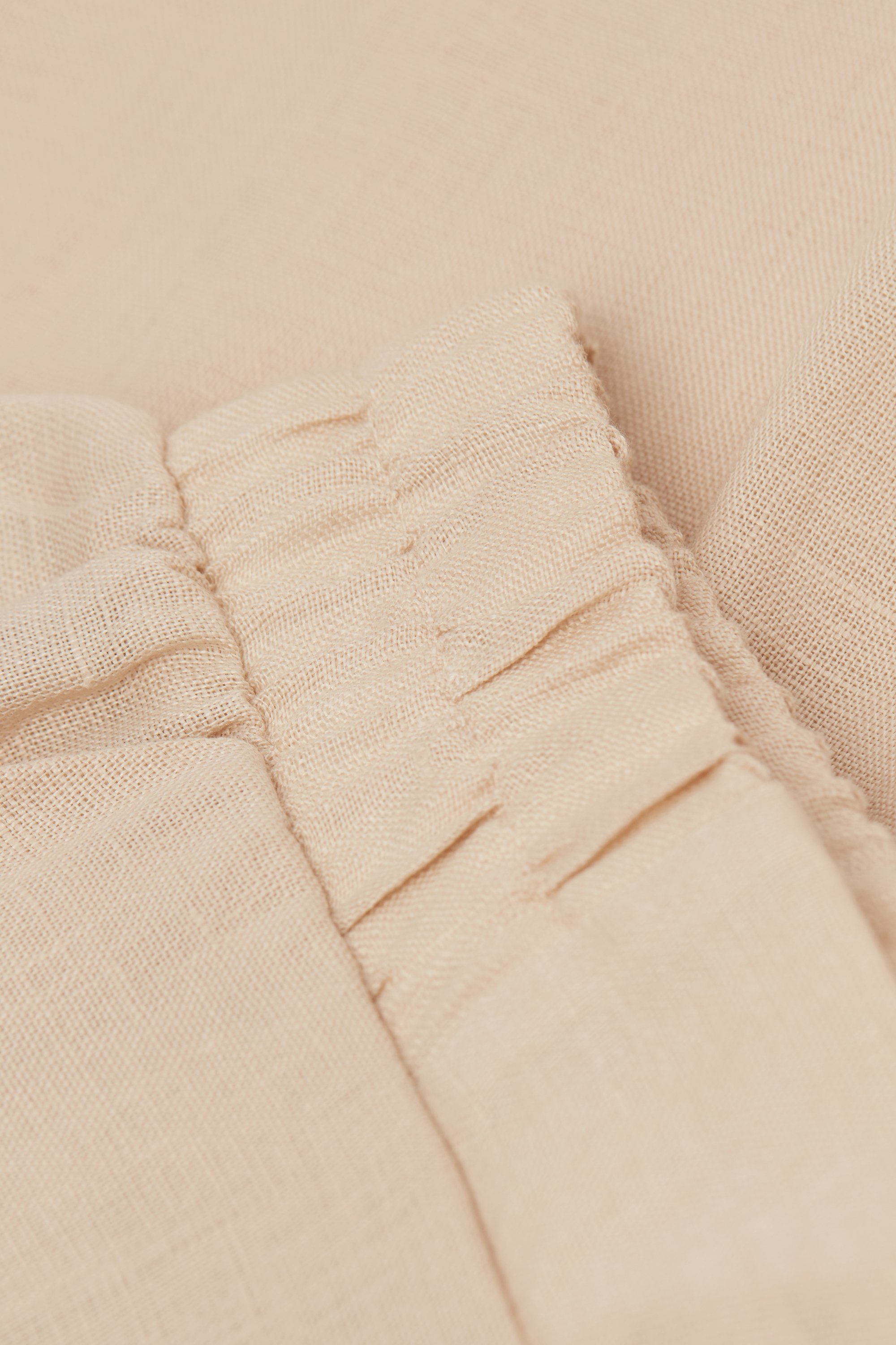 リネンファブリック パンツ