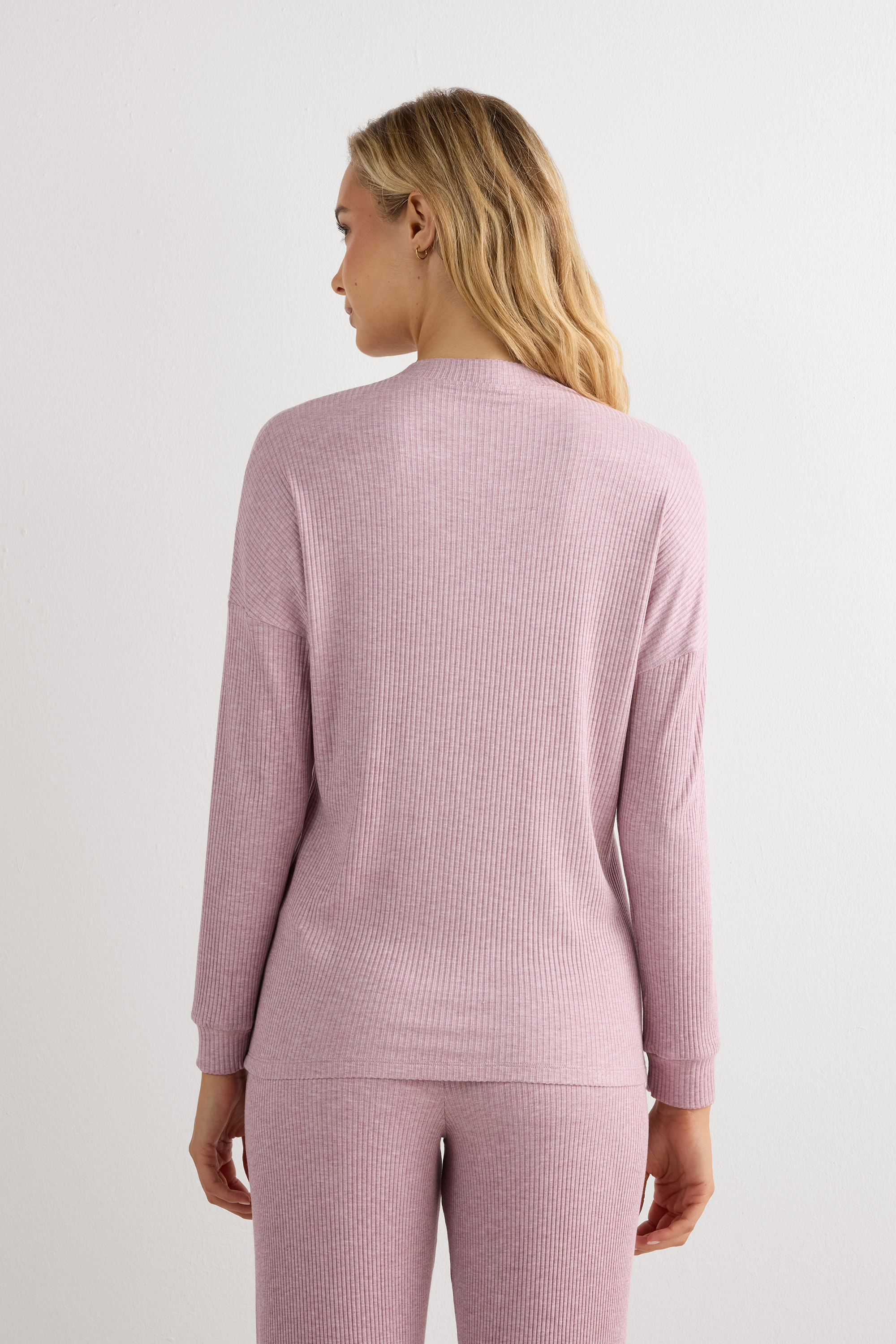 Chic Comfort モダール ロングスリーブ フロントオープン ニット