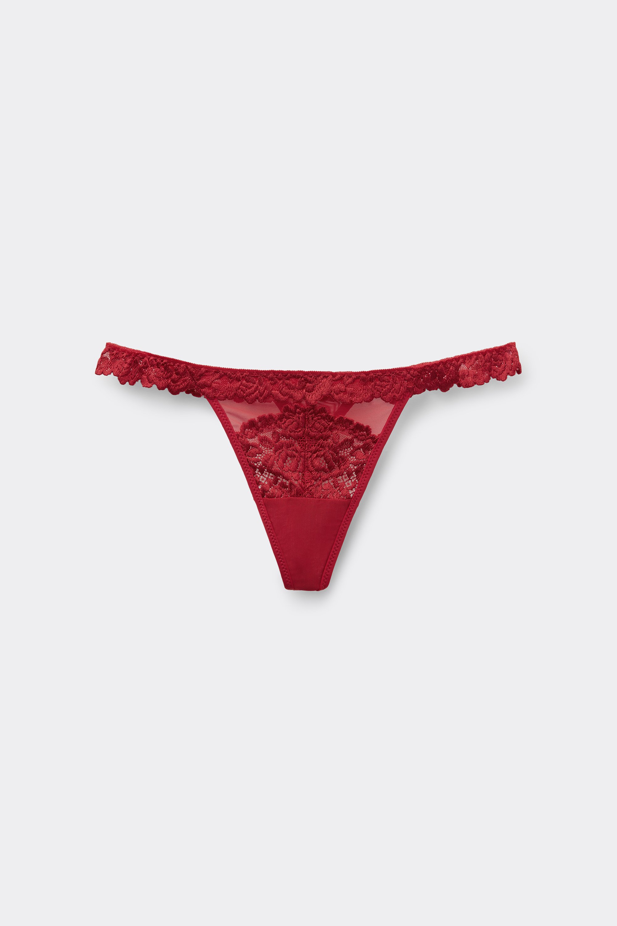 Pretty Flowers Pure Joy String met Volants