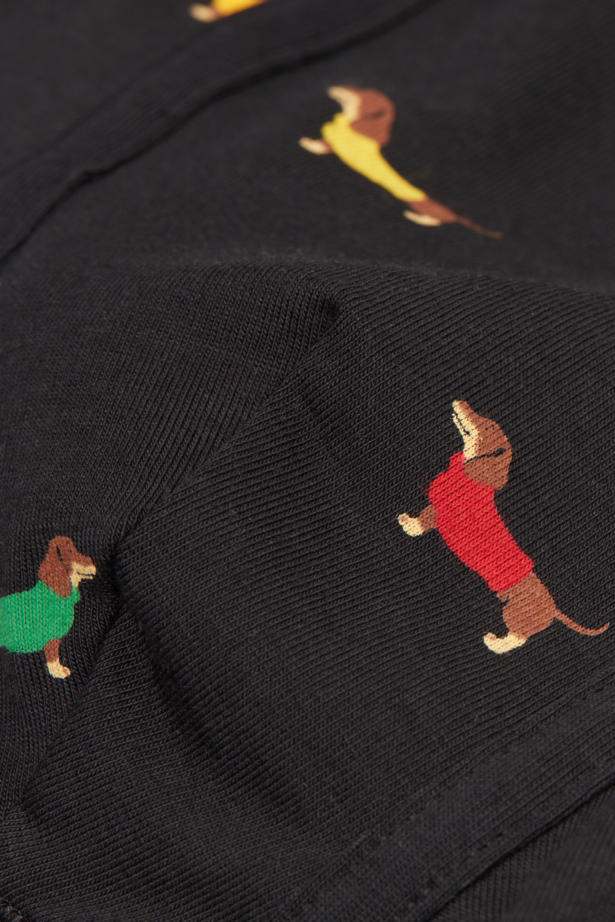 ダックスフントプリント Superior コットン ボクサー