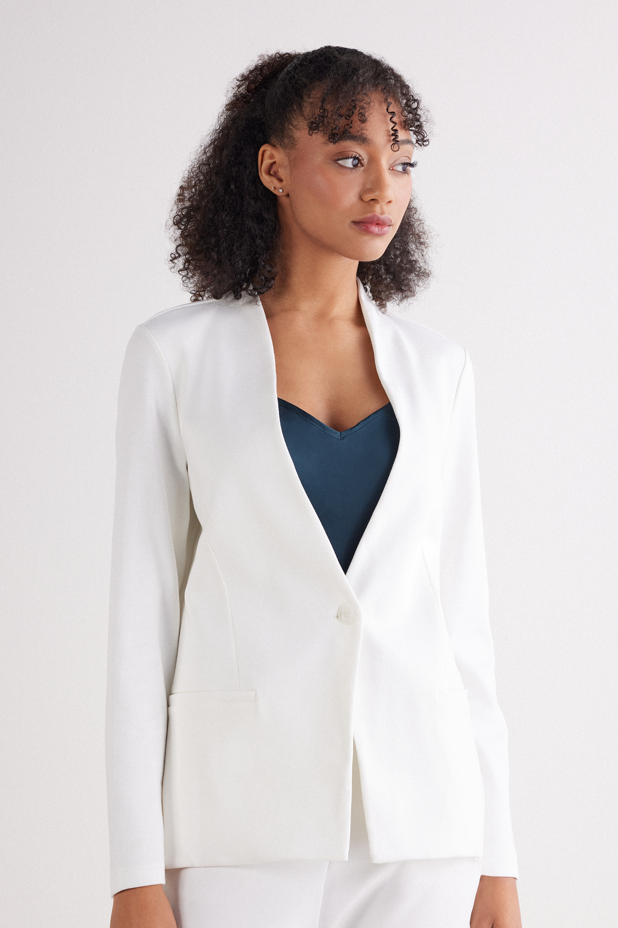 ヘビーコットン　ボタン ジャケット