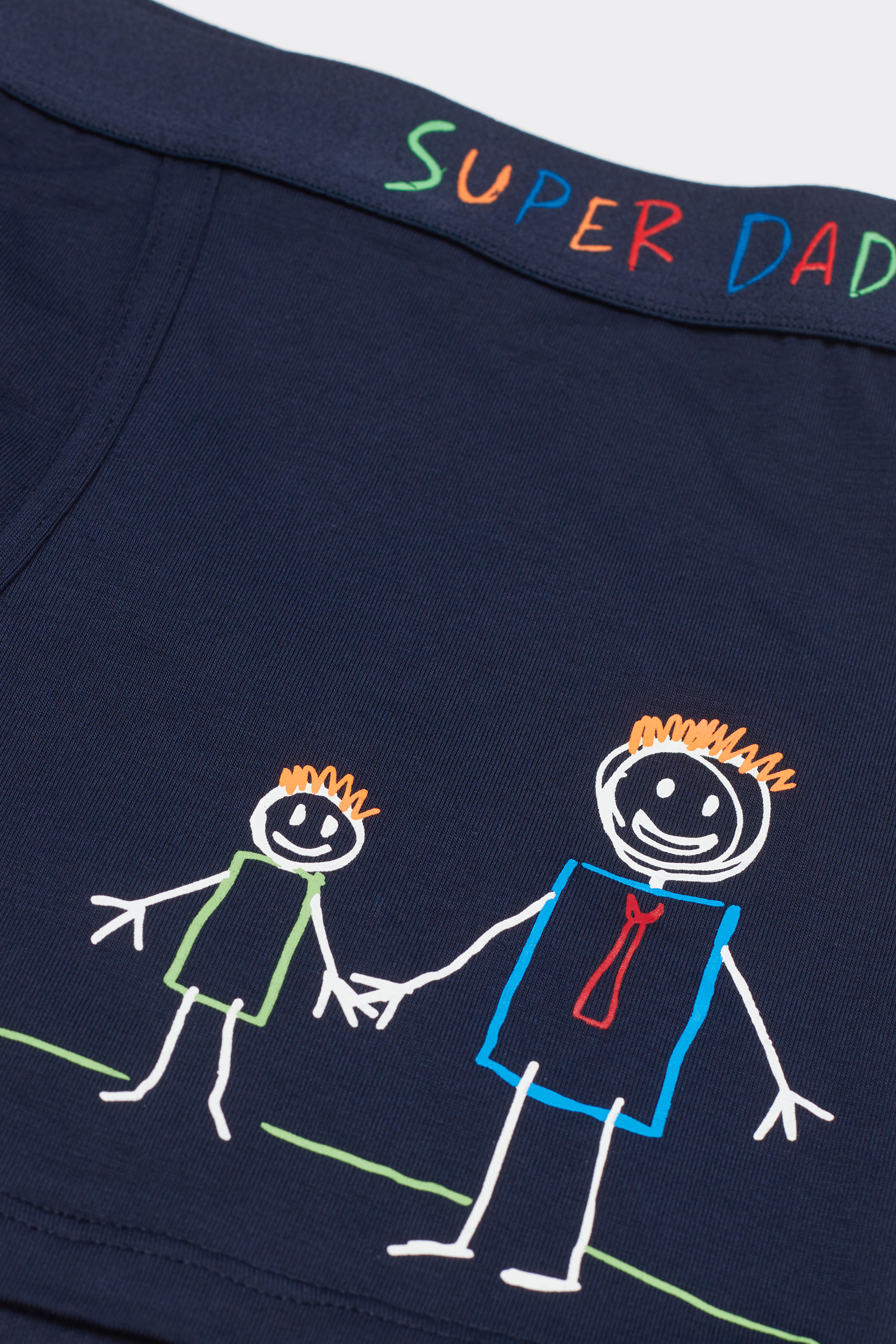 Super Dad プリント Superior コットン ボクサー