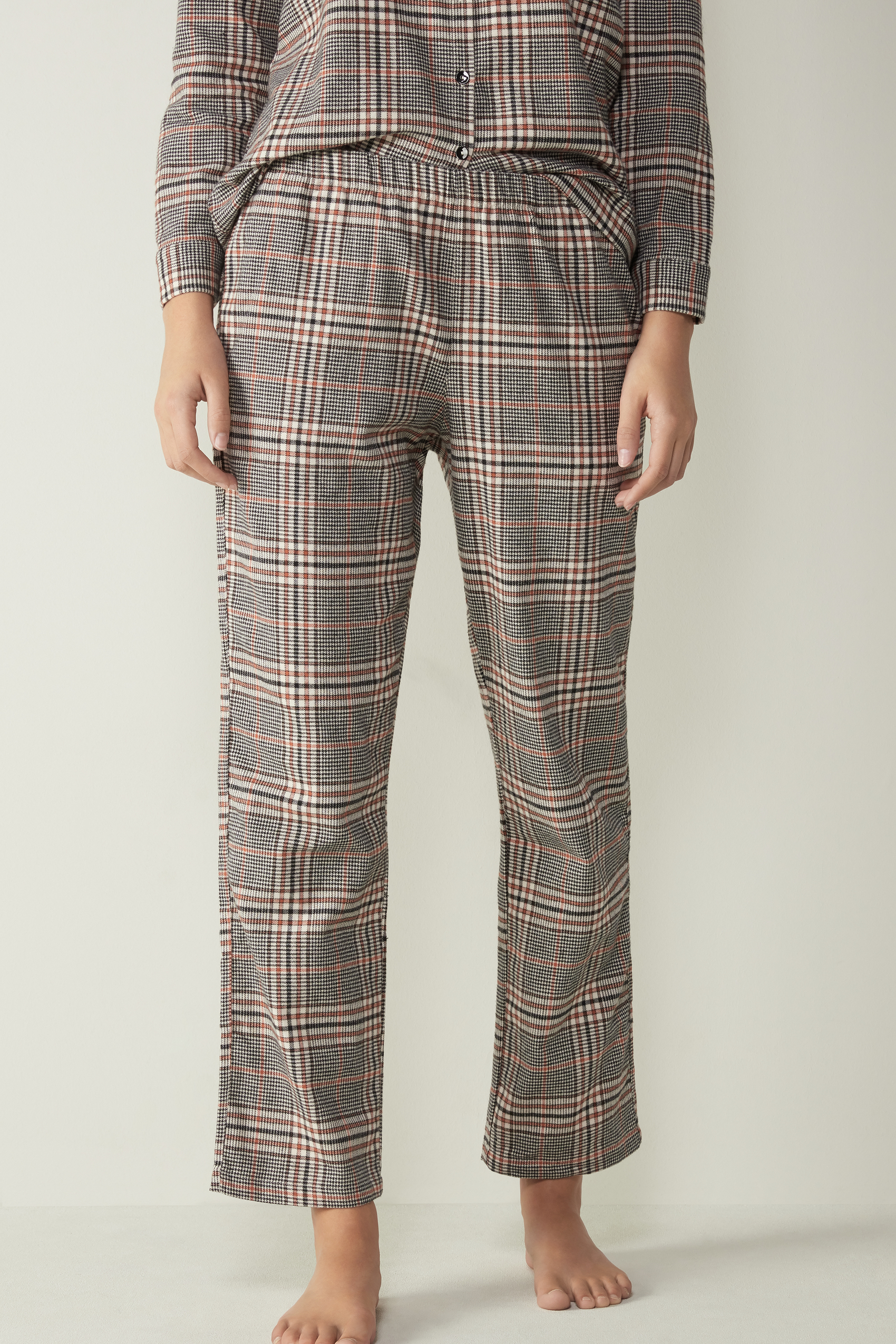 Tales of Wales Brushed Canvas Pyjama Bottoms | Intimissimi