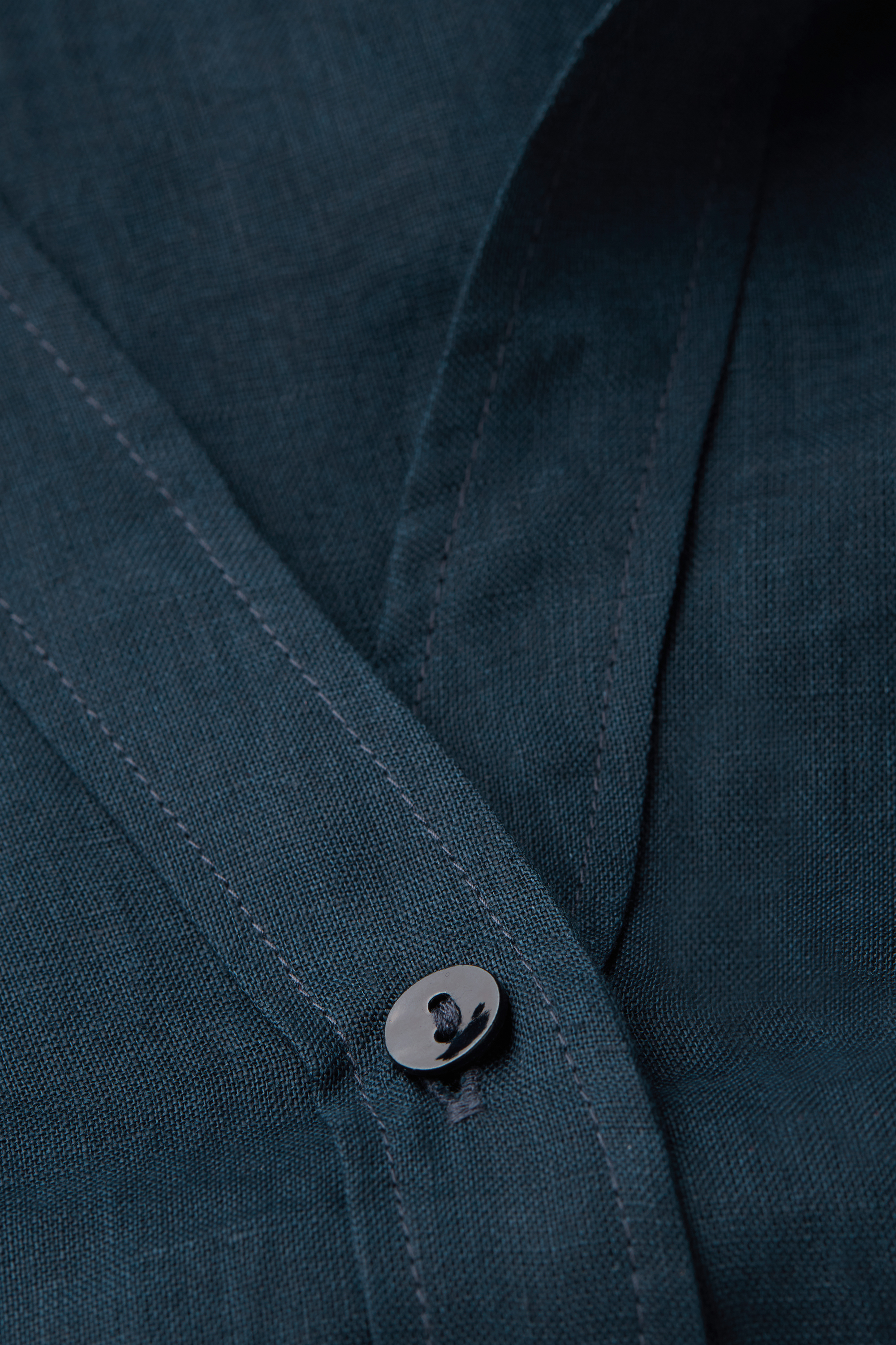 The Pure Linen リネンファブリック ショートスリーブ シャツ